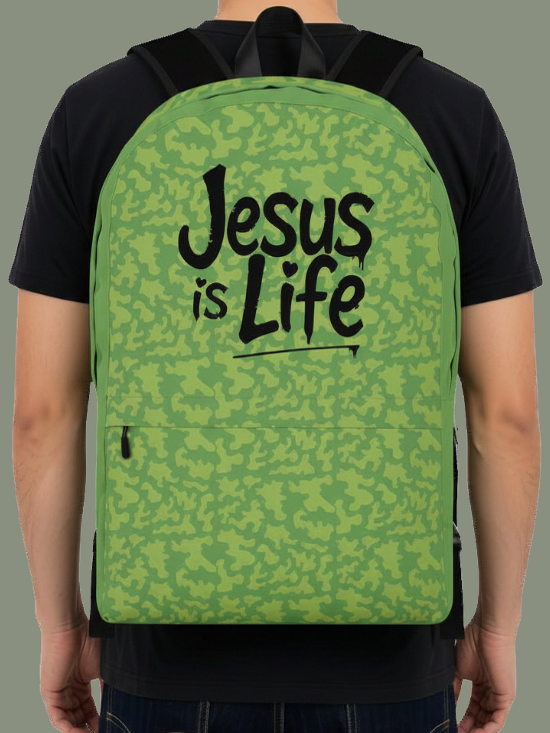 Jesus Is Life Backpack product image (1)