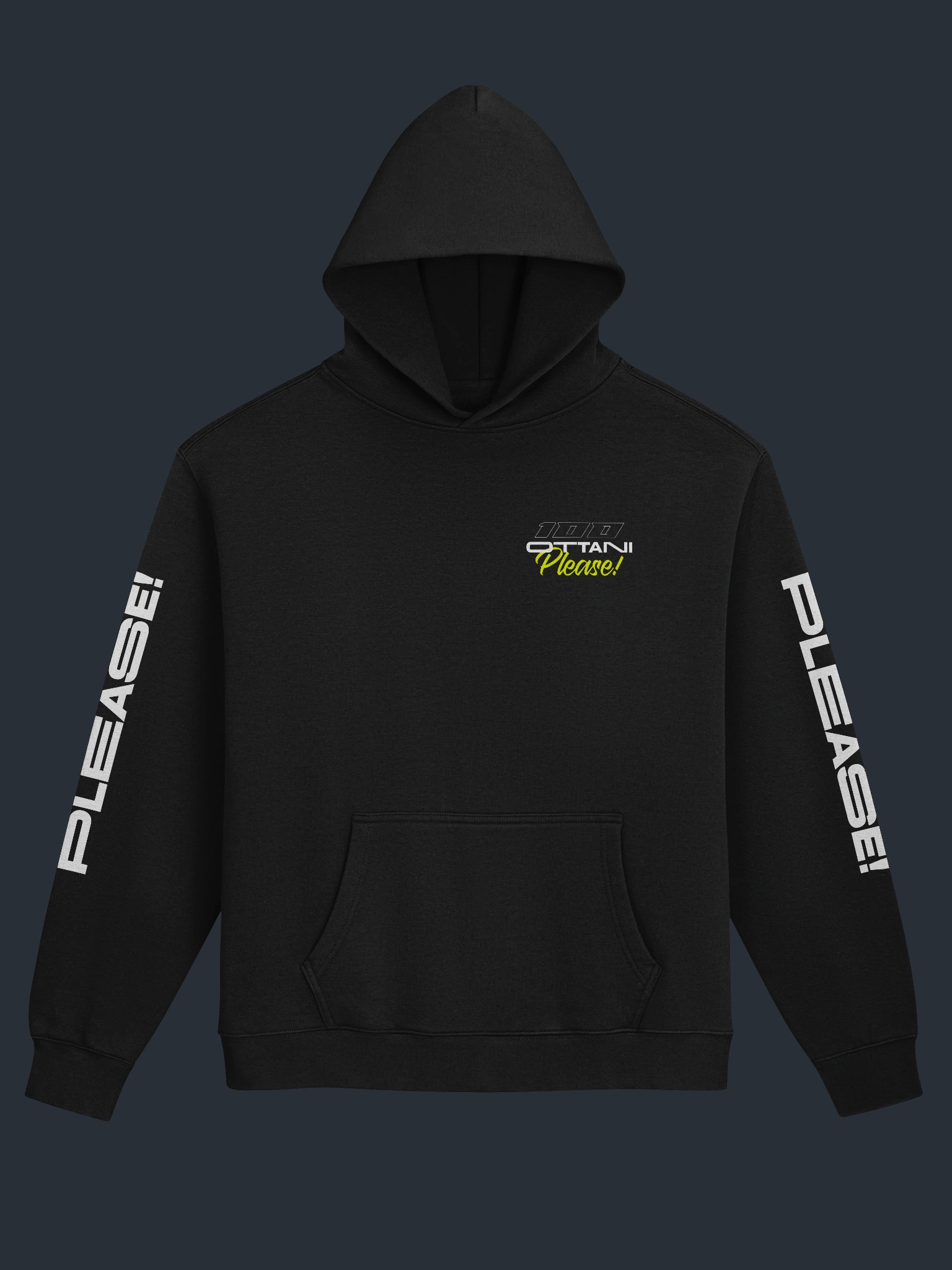 100 Ottani Please!™ Premium Oversized Racing Streetwear Hoodie | Velocity Archive Edition product image (3)