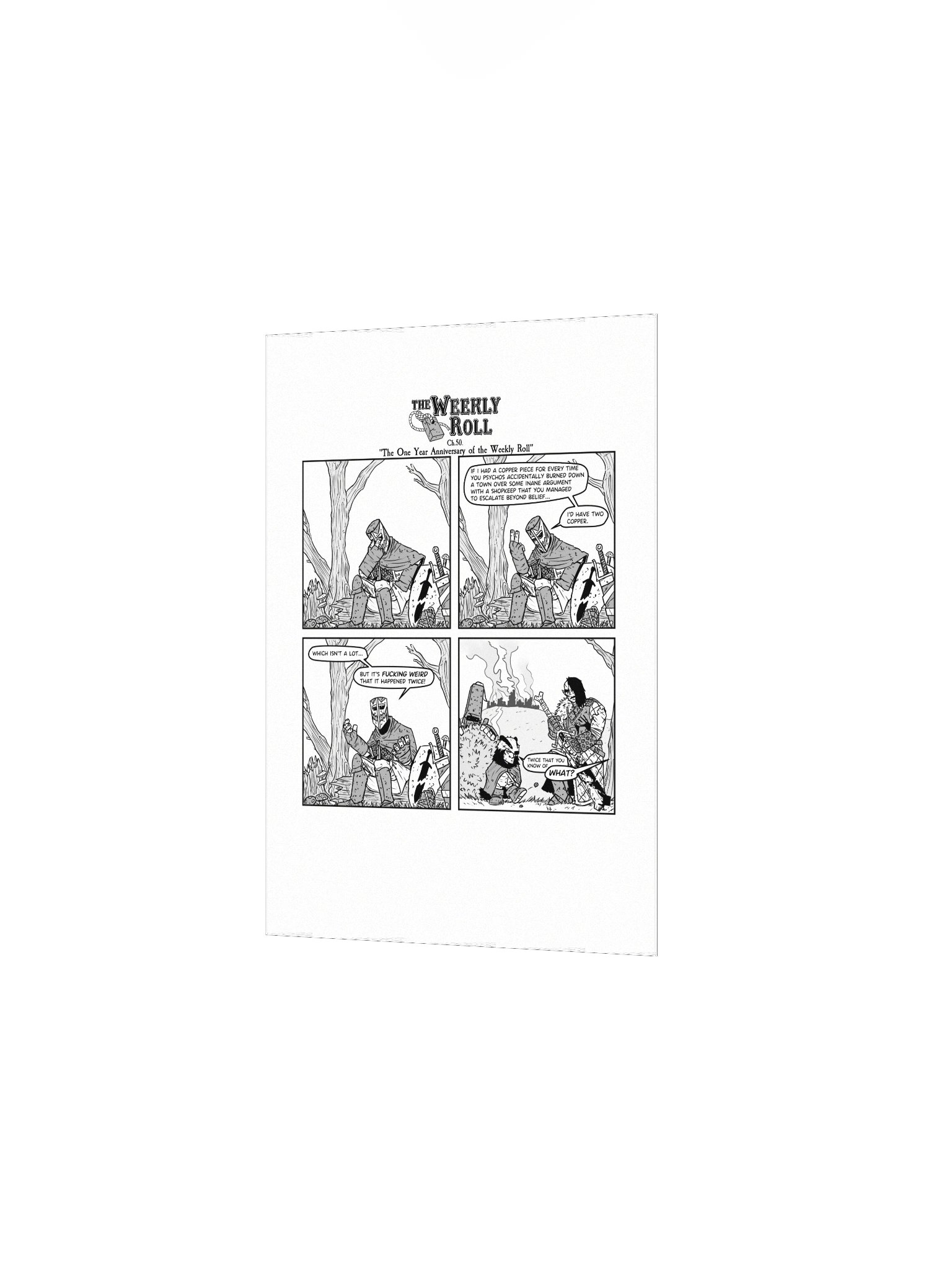 The Weekly Roll Ch. 50. Print Rectangular product image (5)
