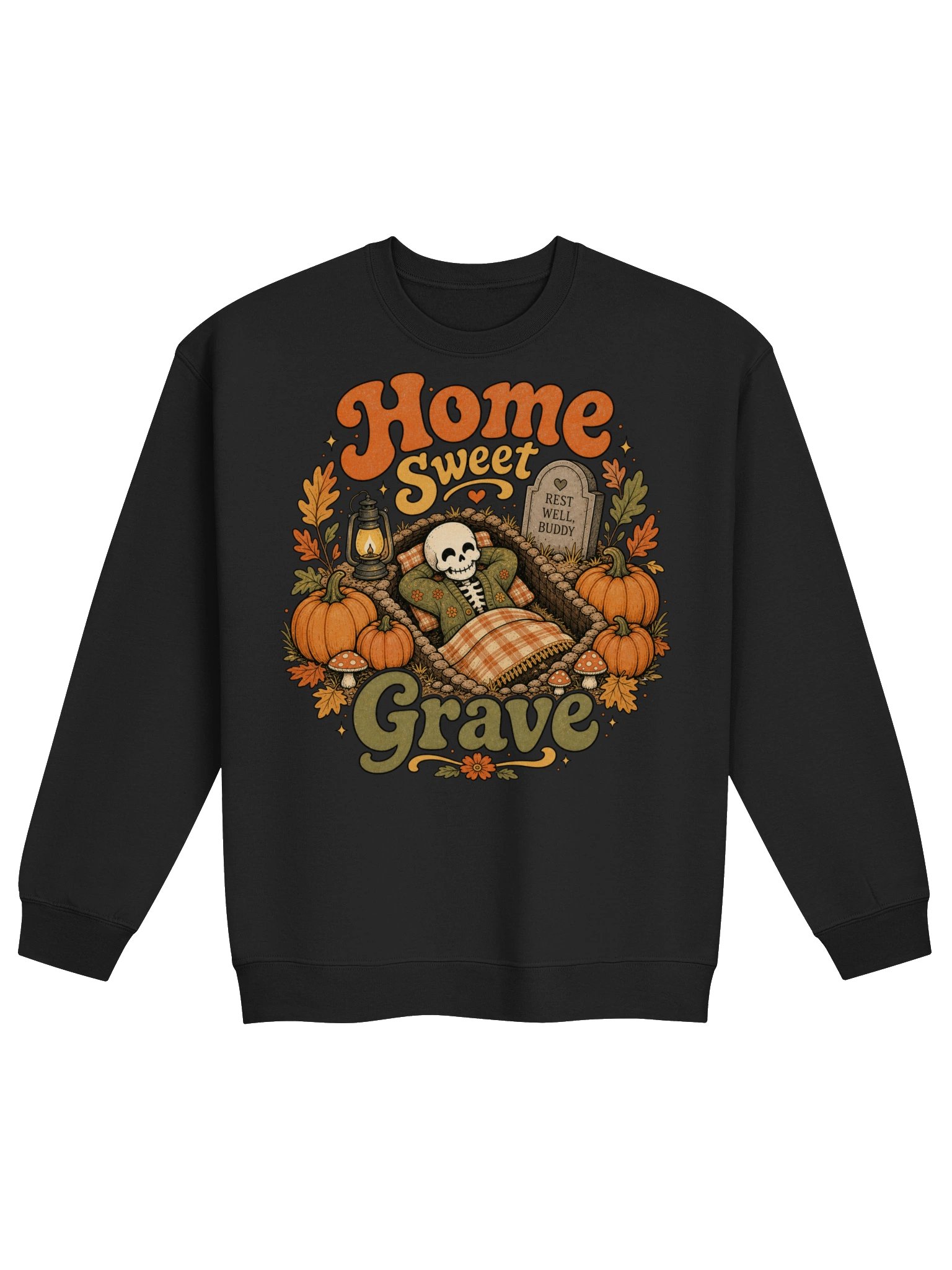 Home Sweet Grave Halloween Crewneck product image (1)