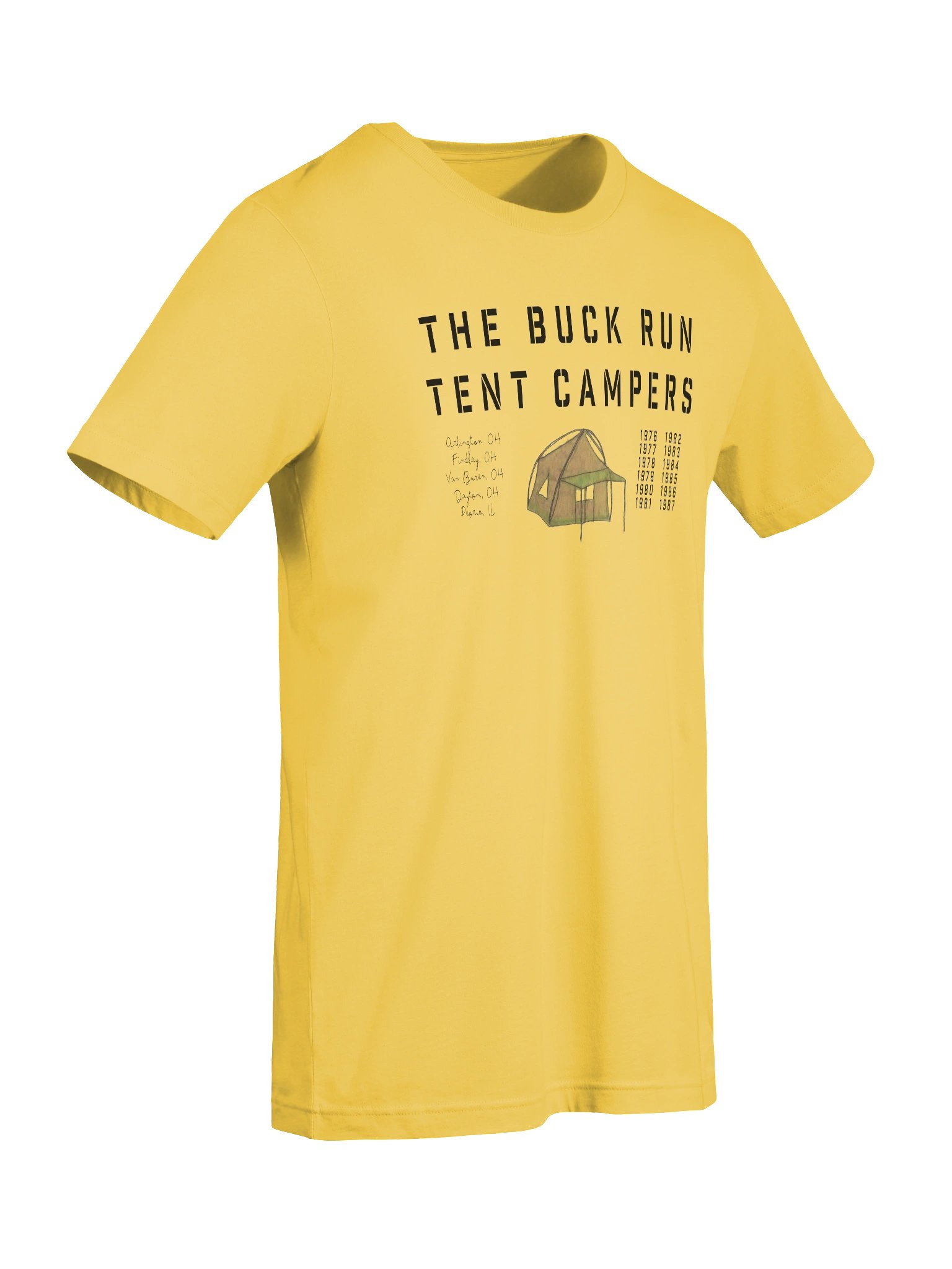 Buck Run Tent Campers T-Shirt product image (9)
