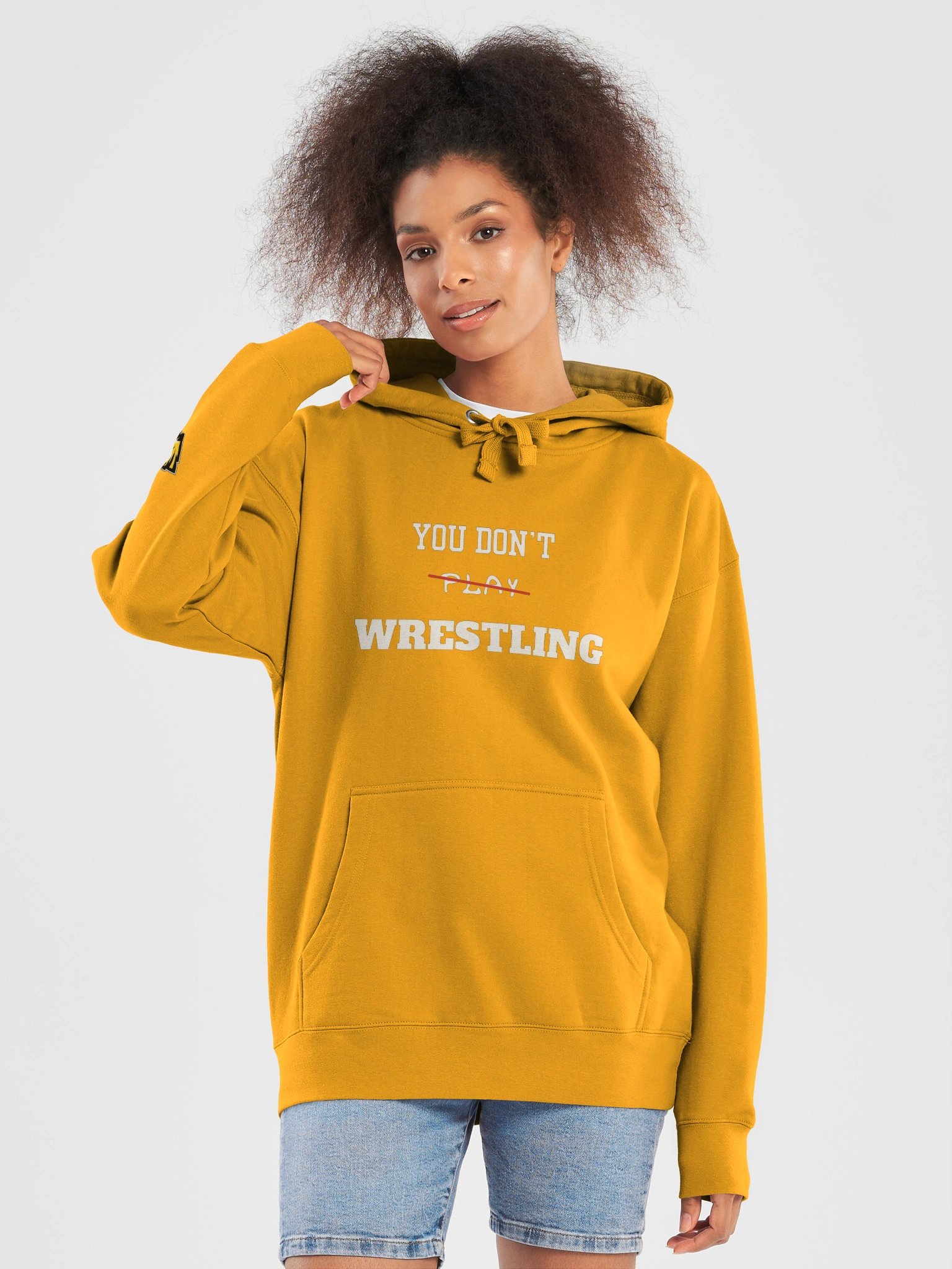 Saguaro's You Don't Play Wrestling Hoodie product image (25)