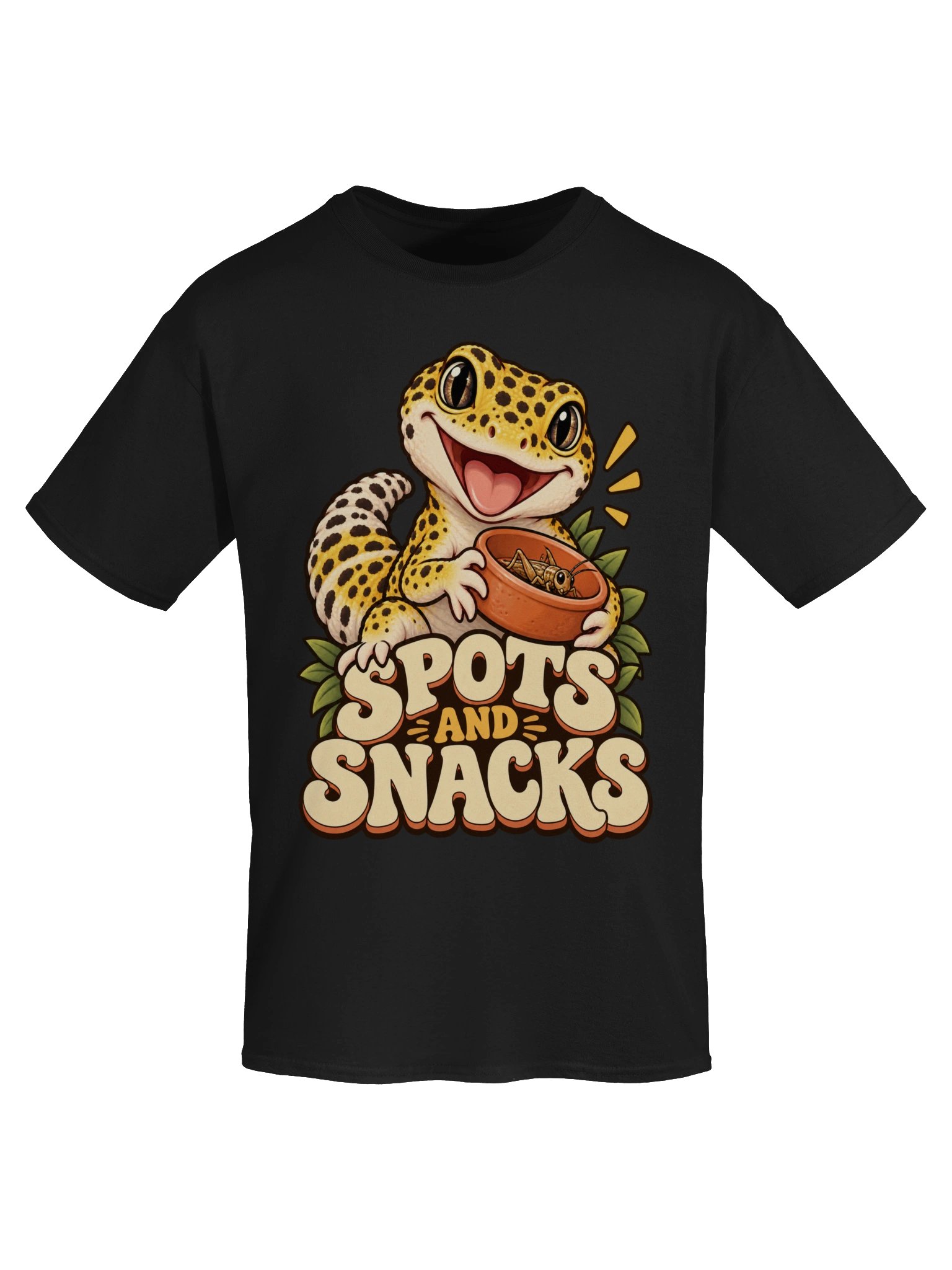 Spots And Snacks Leopard Gecko T-Shirt product image (5)