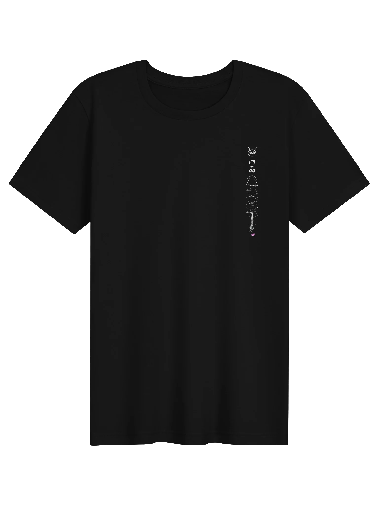 Infinite Inquiry T Shirt | Philosophical Clothing | Curiosity product image (2)