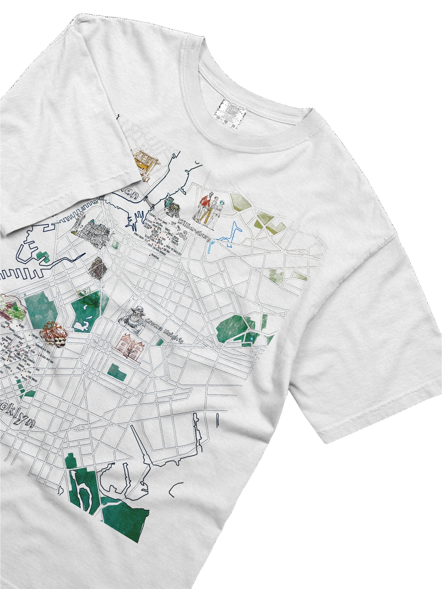 The Big Map Tee product image (2)
