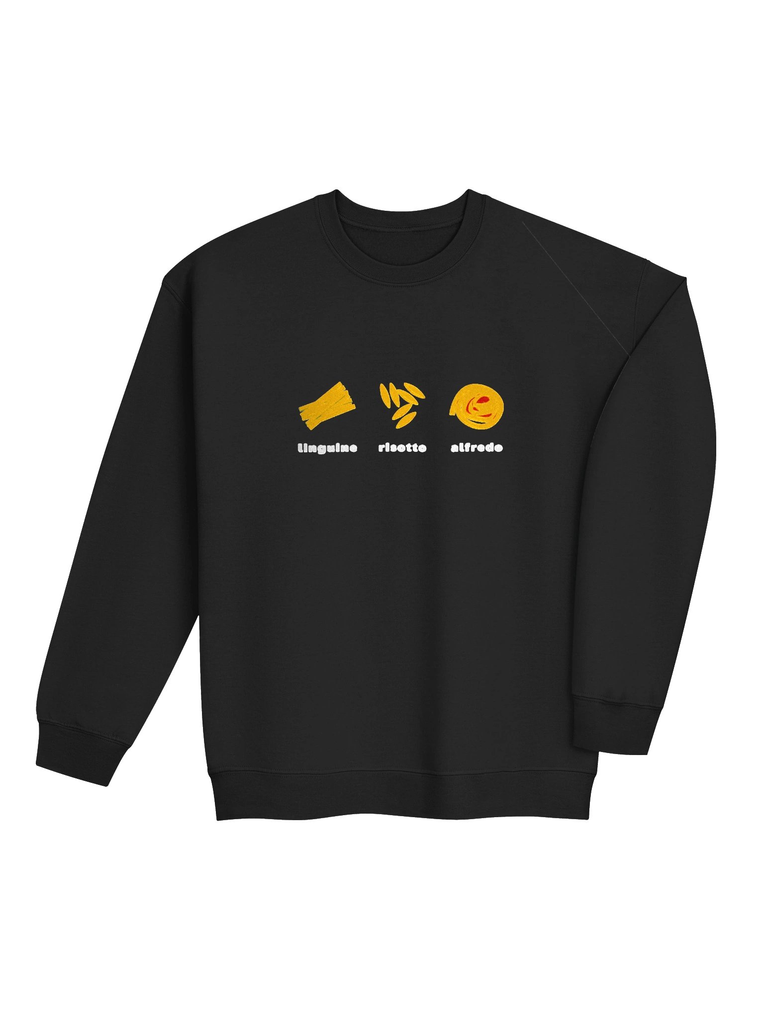 Embroidered Pastas Sweatershirt | Gildan Classic Crewneck product image (4)