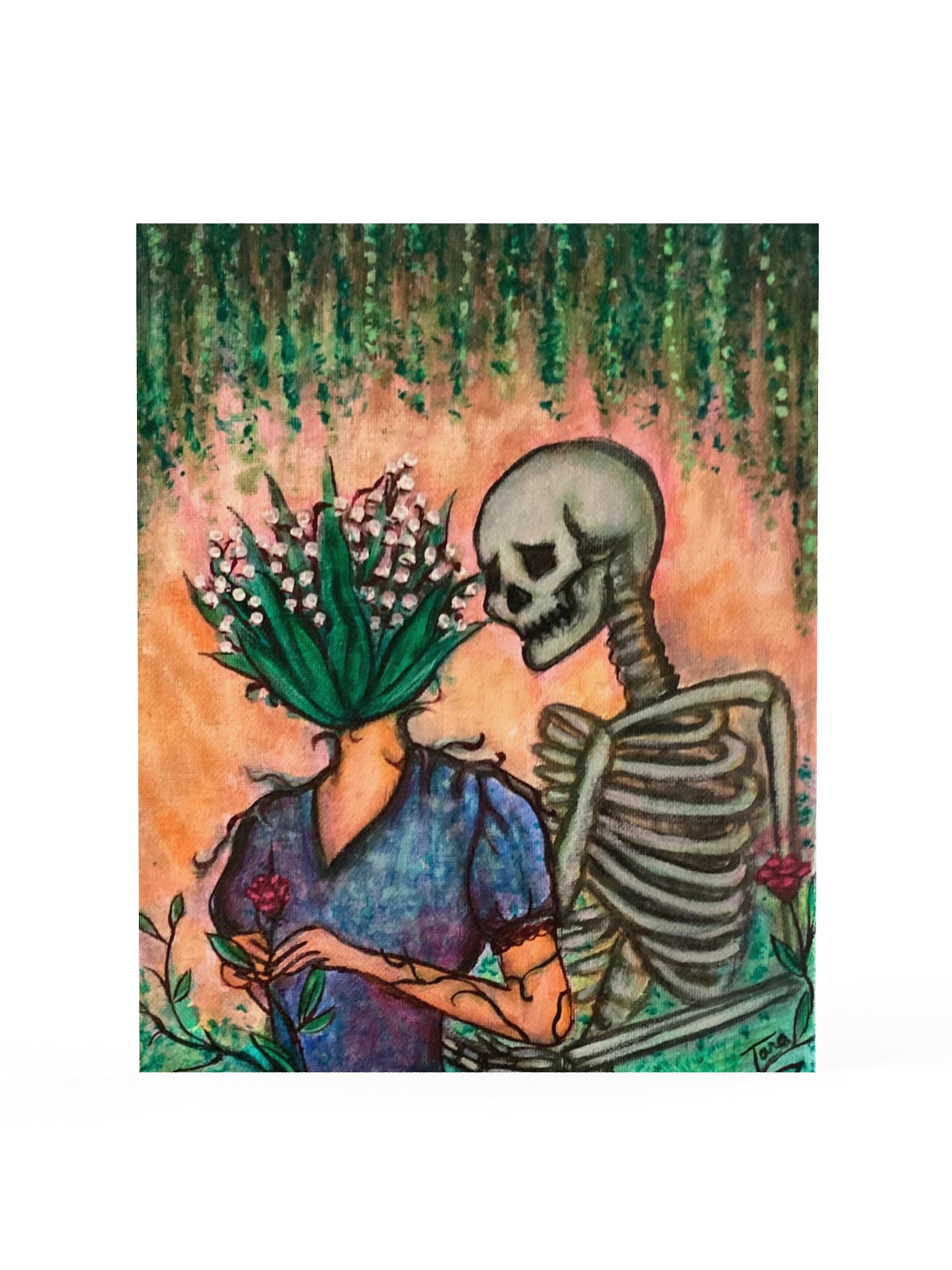 Bloom and Bone Art Poster product image (2)