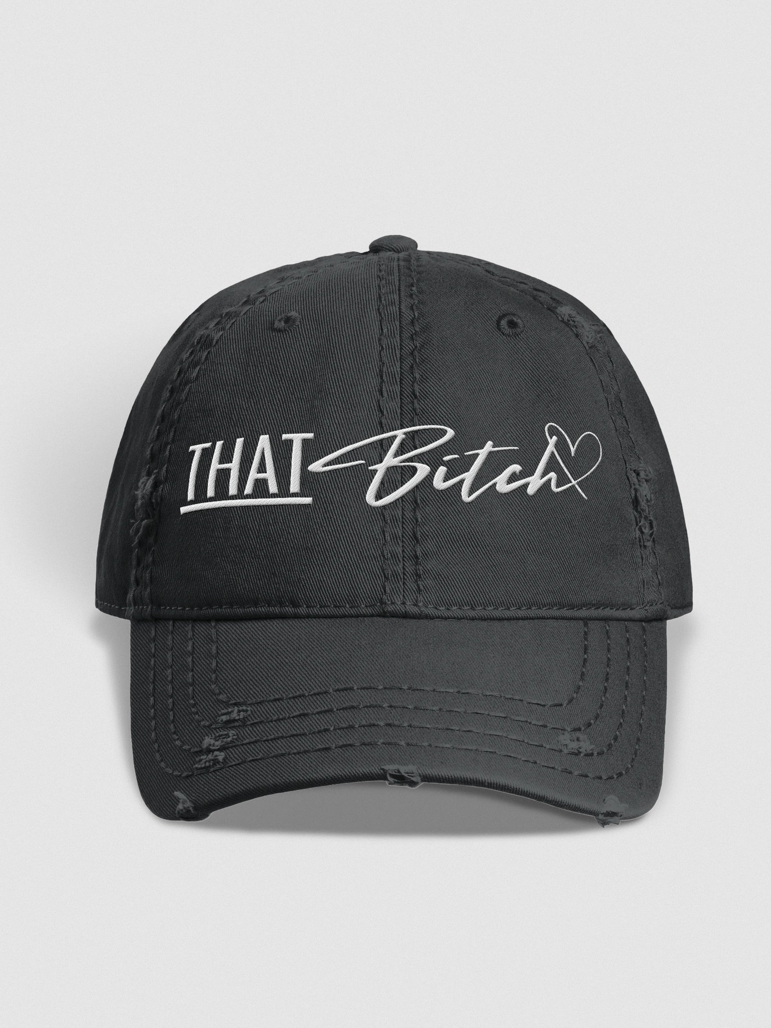 That Bitch ♥ Tattered Ballcap product image (1)