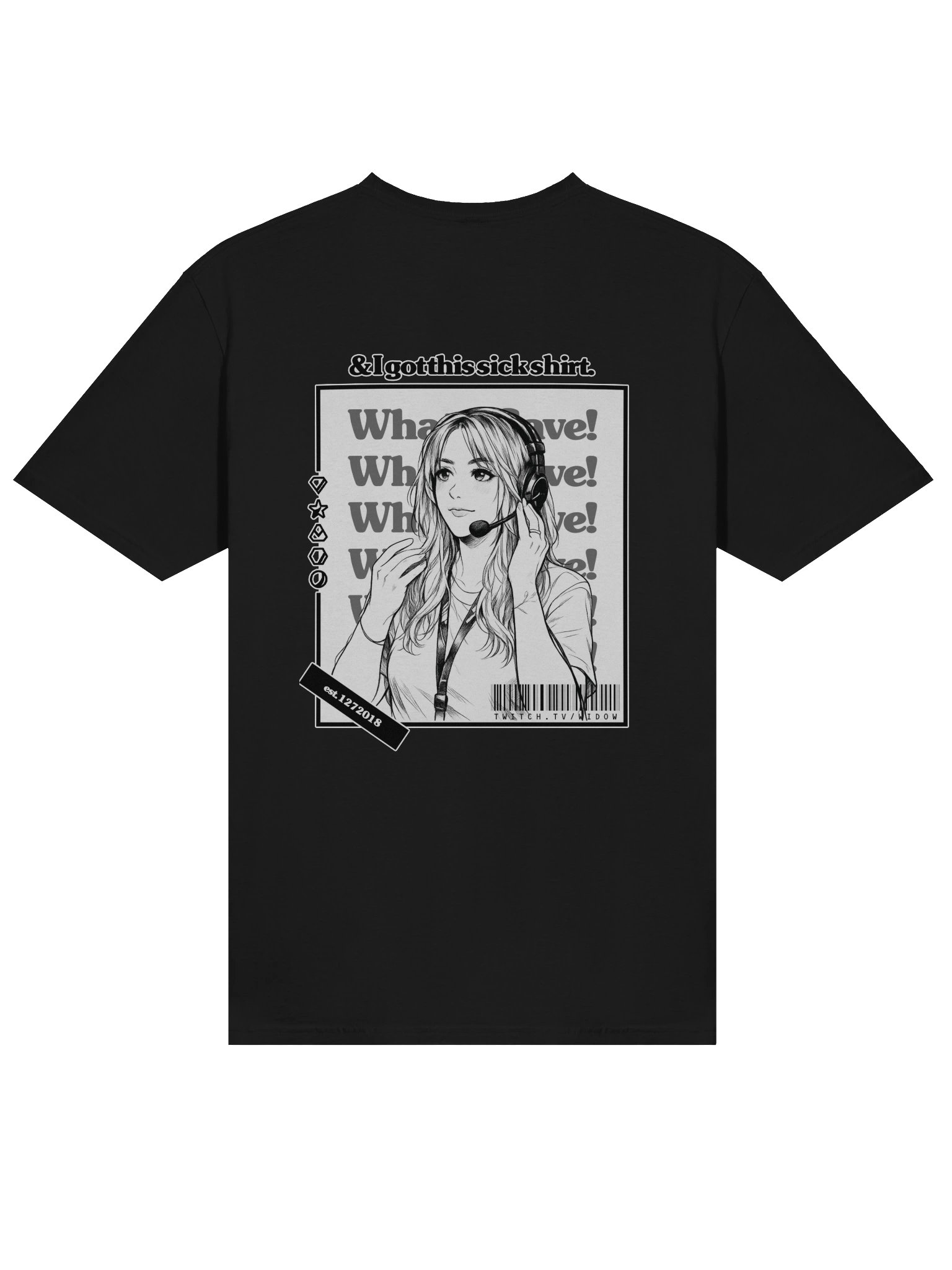 Favorite Streamer Sick Shirt (Back) product image (19)