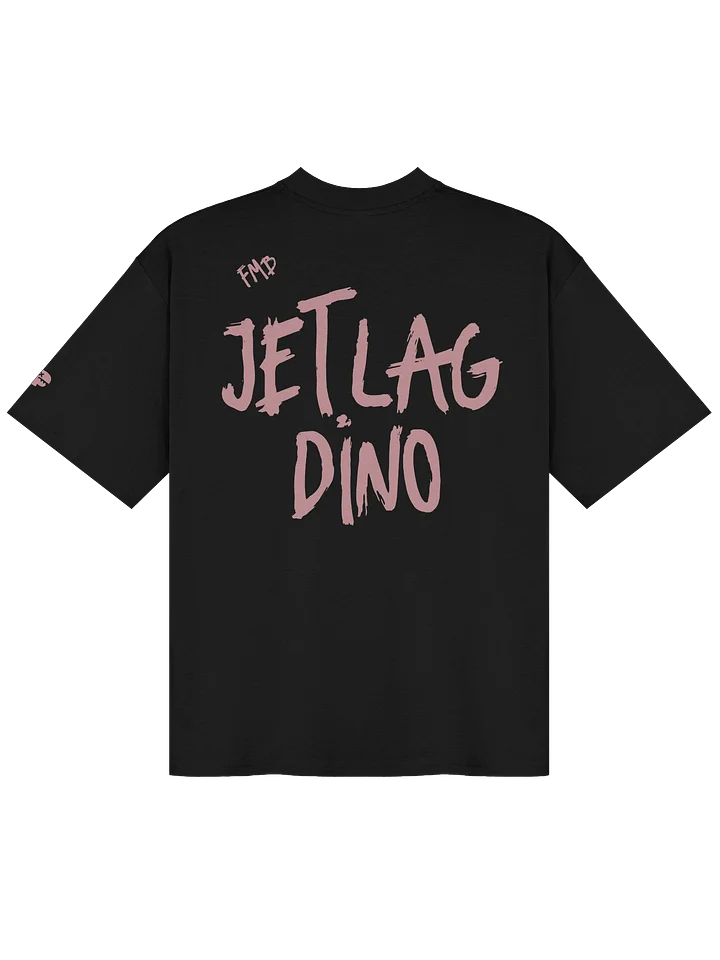 FMB ∣ JETLAG DINO Center X Oversized Tee Pink product image (2)