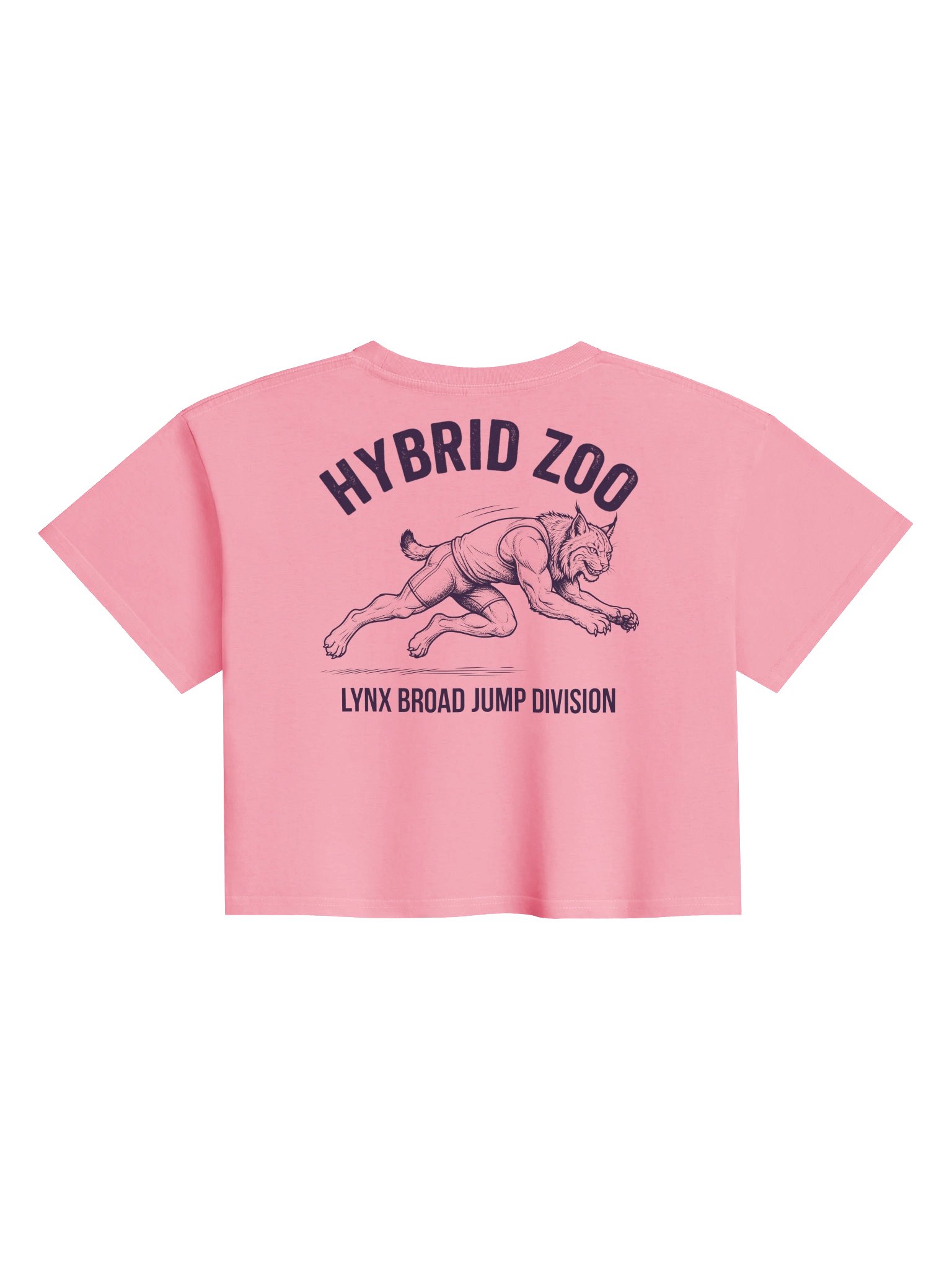 HYBRID ZOO – Lynx Crop Top product image (1)