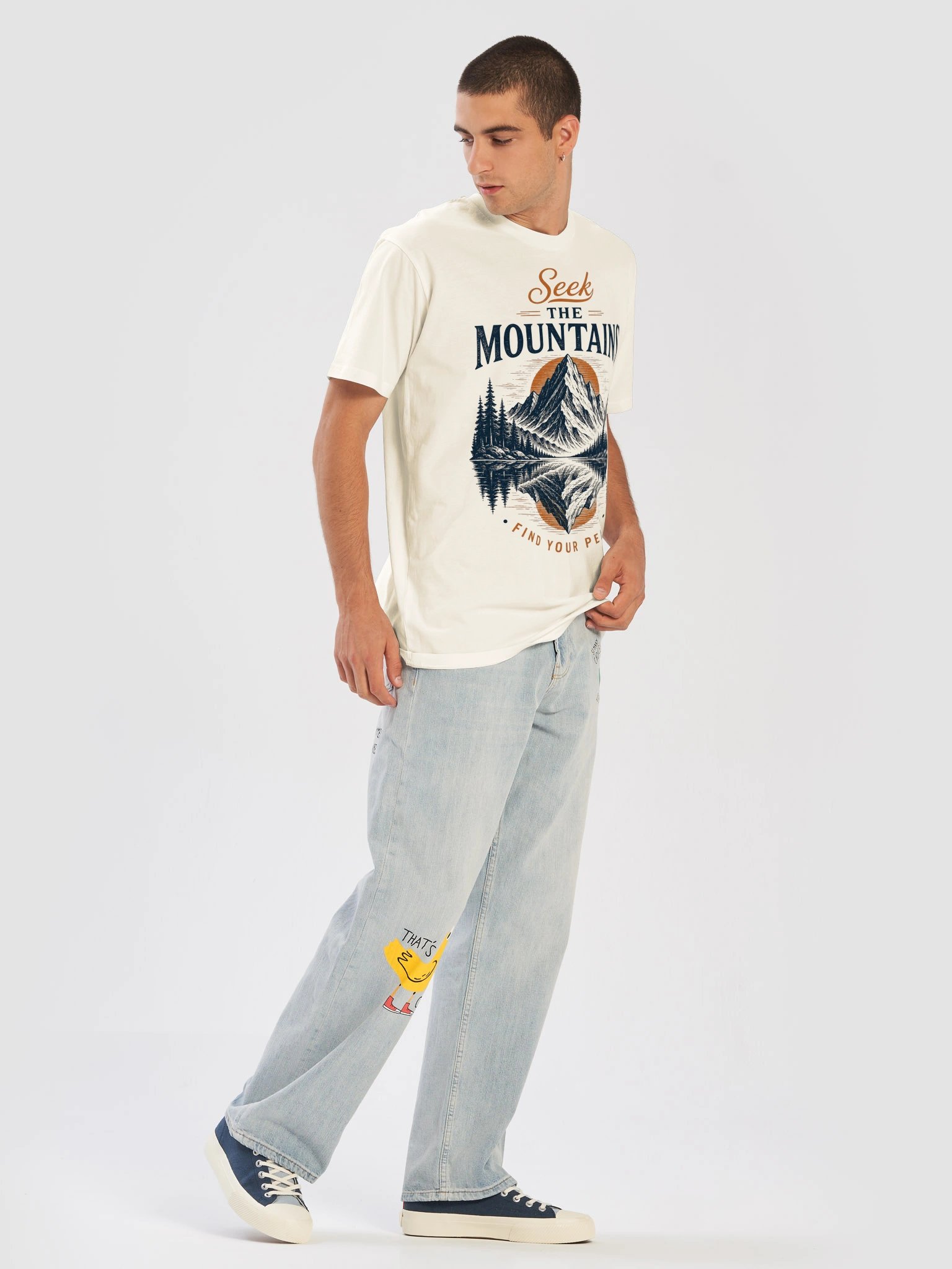 Seek the Mountains unisex premium T-shirt product image (2)