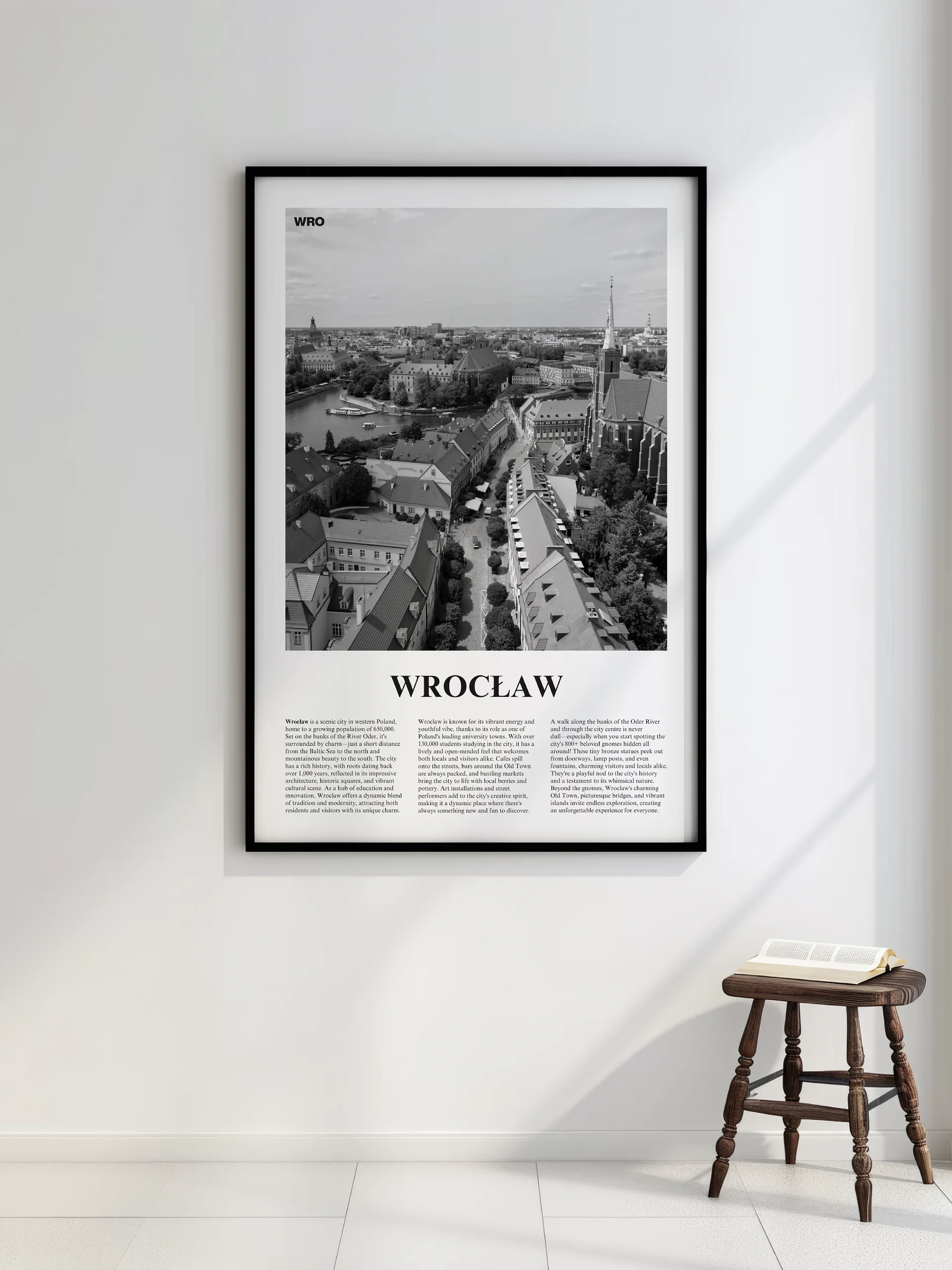 Wroclaw 02 Newspaper Poster product image (2)