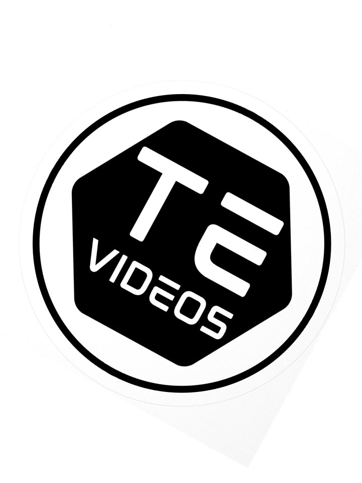 TE Logo Sticker - White product image (2)