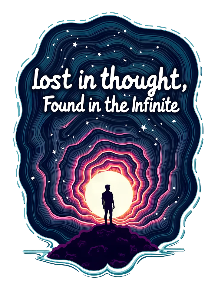 Lost In Thought, Found In The Infinite Shirt product image (1)