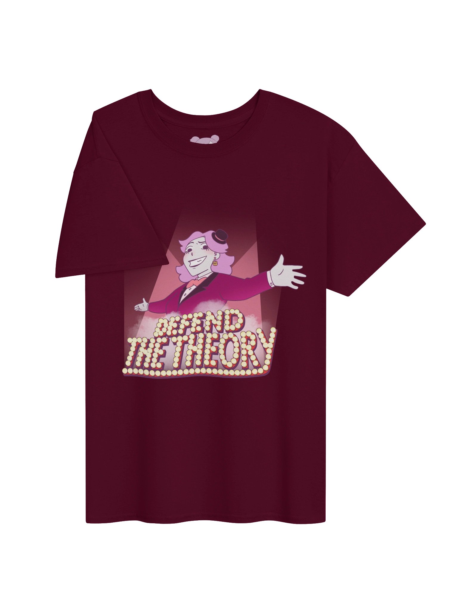 Defend The Theory! Standard Pink Shirt product image (3)