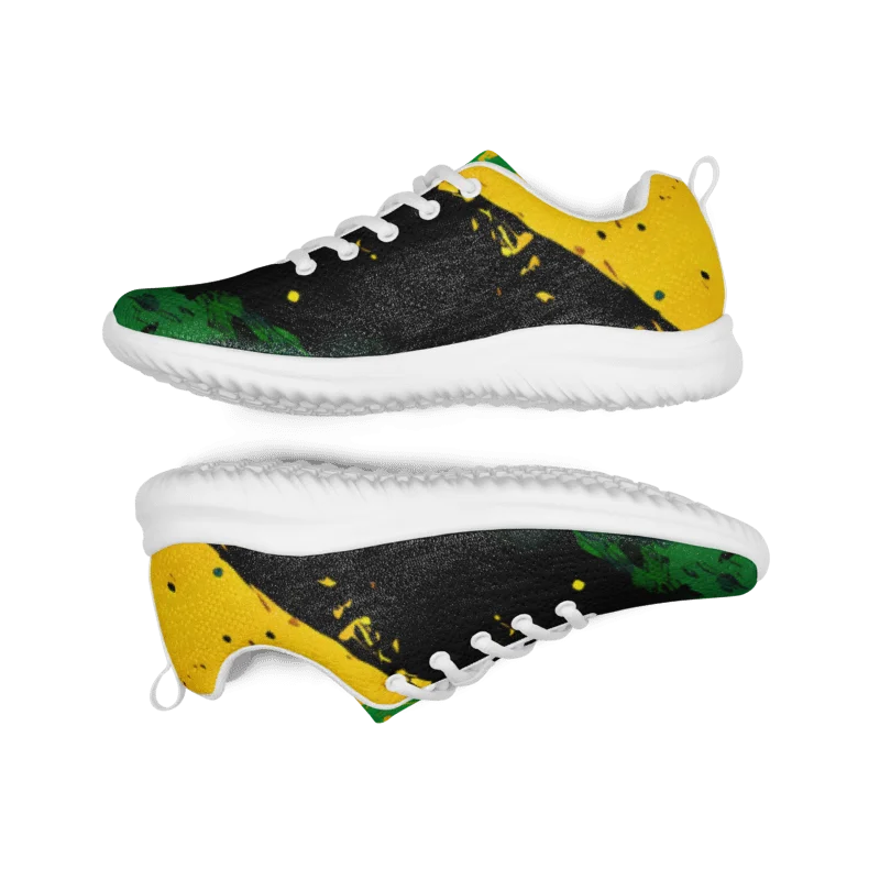 Vintage Jamaica Sport Print - CaribbeanApples | Women's Athletic Shoes product image (9)