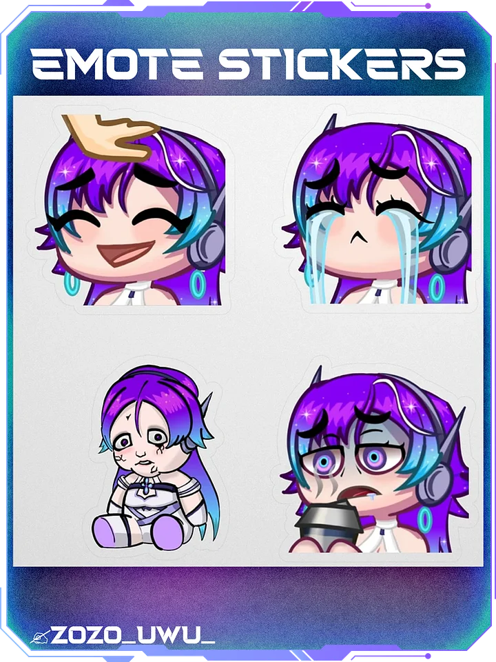 Stickers: Emotes pt 2 product image (1)