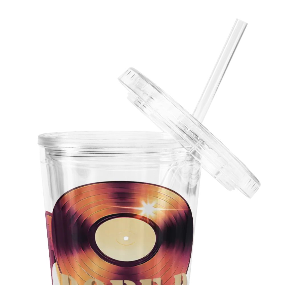 DOPE DJS SPIN VINYL Double Wall Tumbler product image (5)