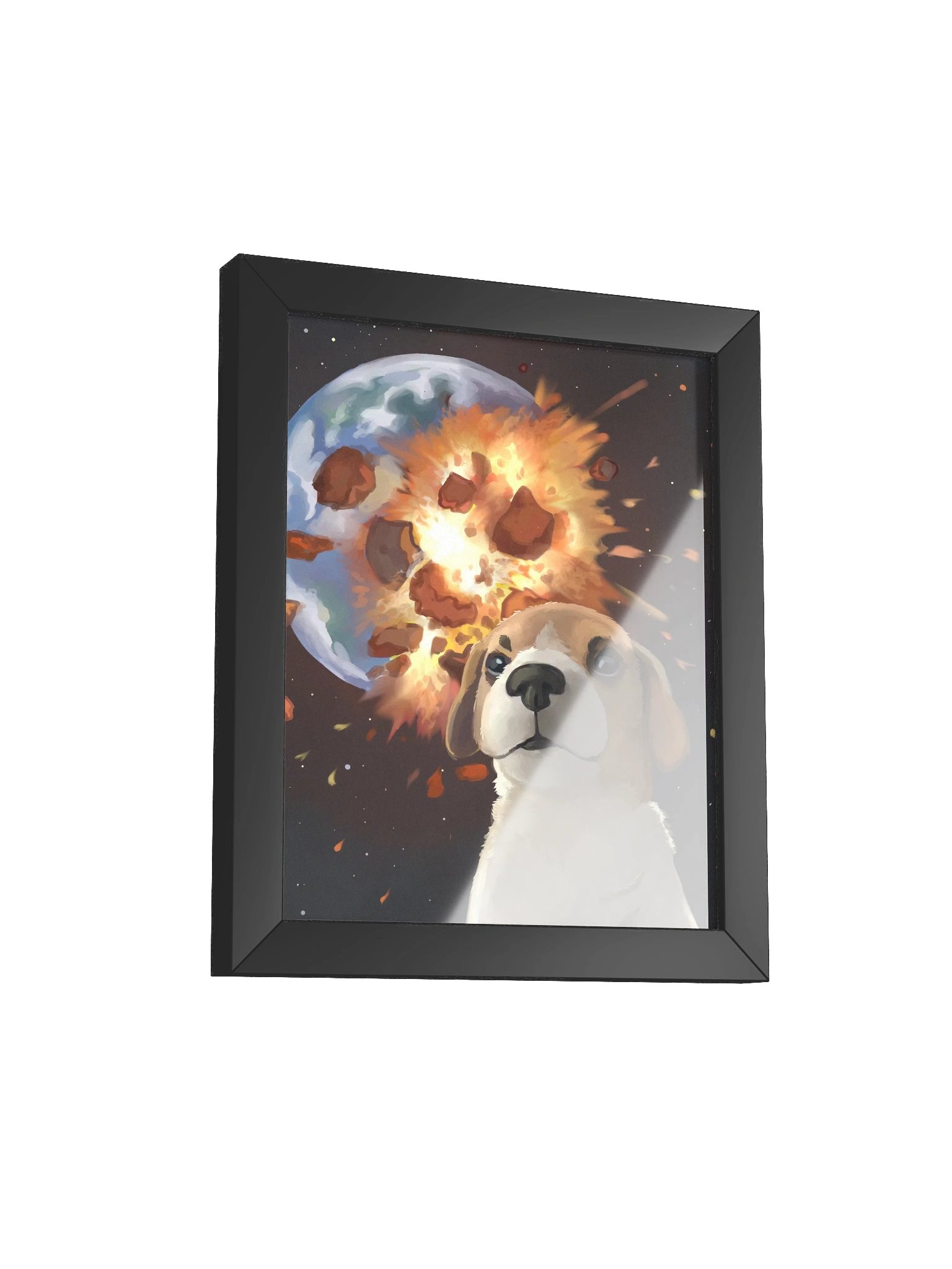 Explosion framed poster product image (2)