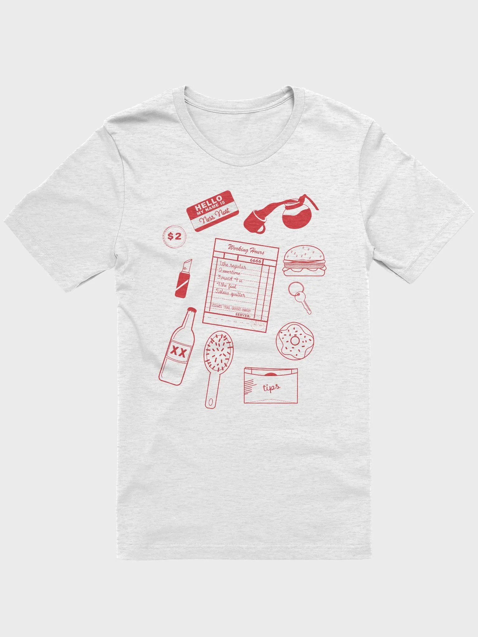 Working Hours Diner Theme Print product image (1)