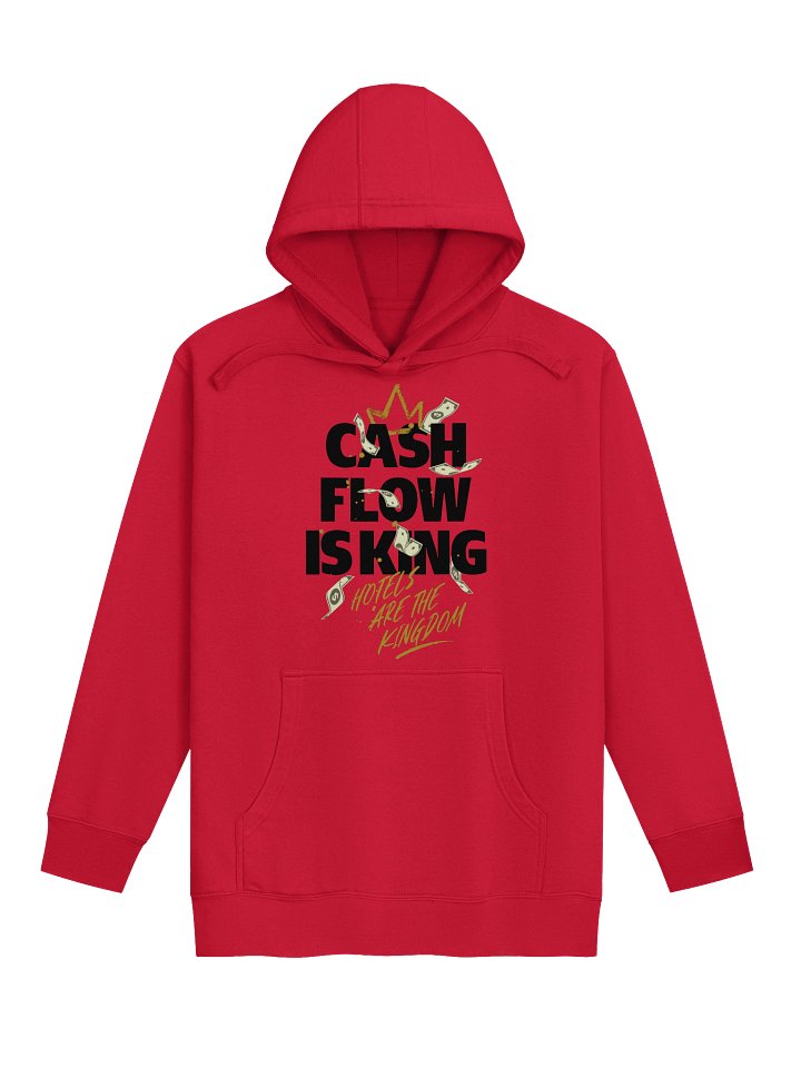 Hotel Sweatshirt – Cash Flow Is King, Hotels Are The Kingdom (Light) product image (4)