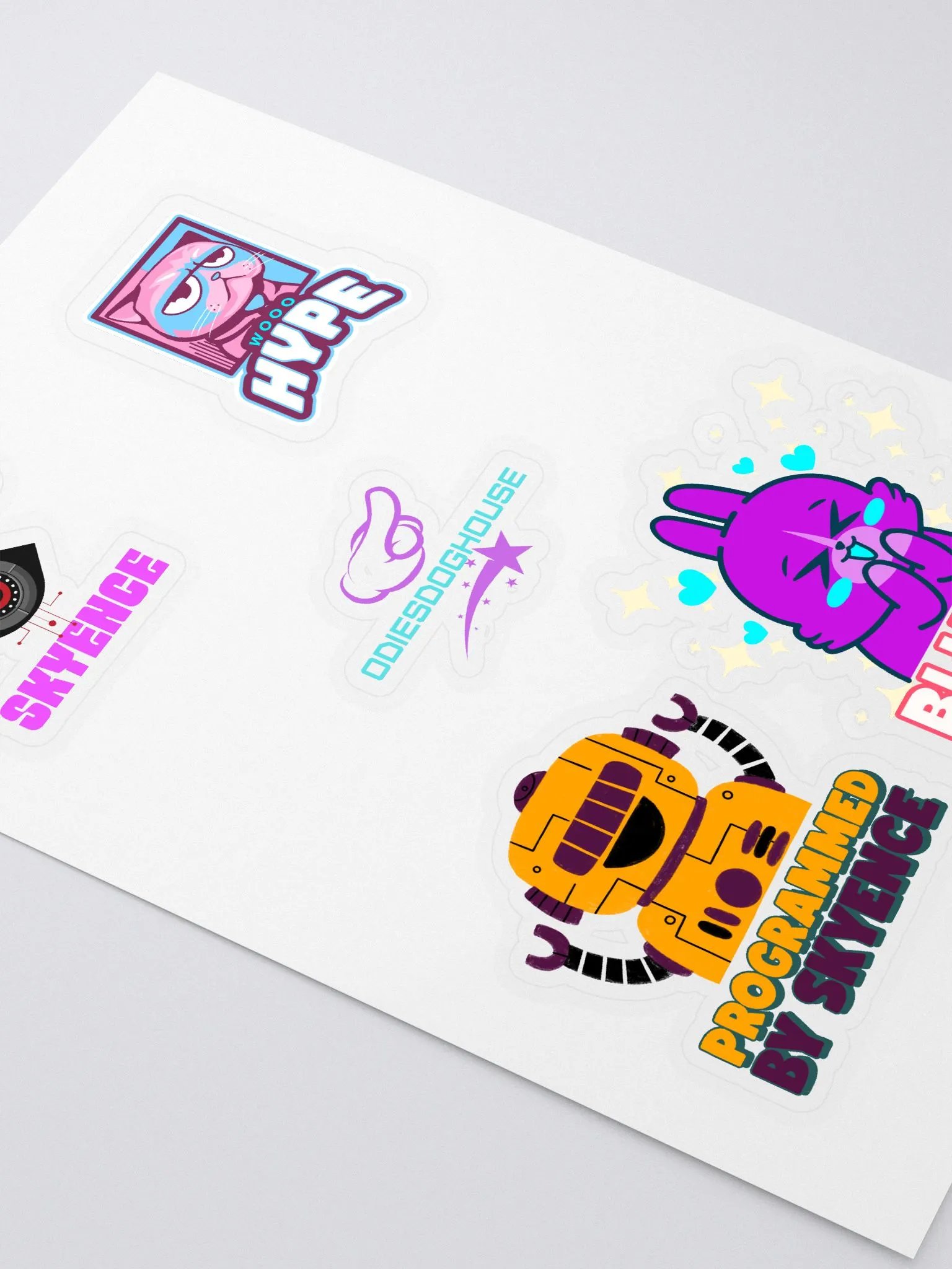 OdiesDoghouse Sticker Sheet #3 product image (2)