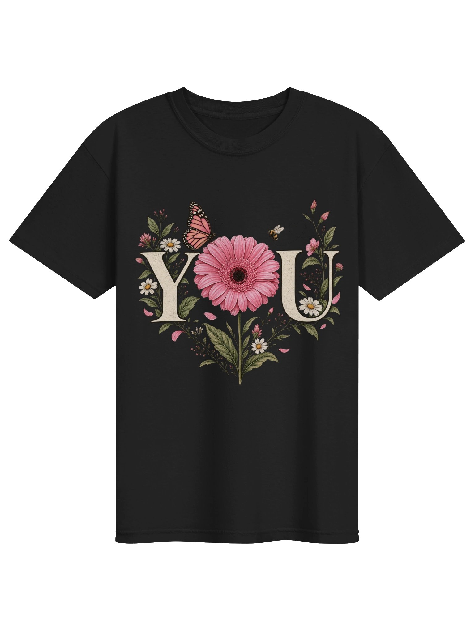 Grow Where You Belong T-Shirt | Wildflower & Nature Shirt product image (2)