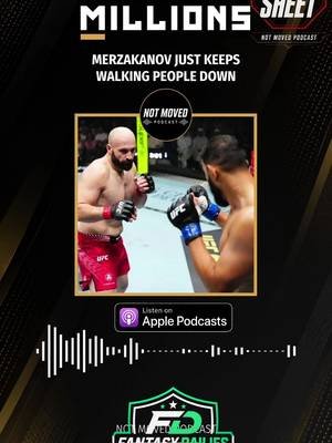 The Scrap Sheet | The panel breaks down the matchup between Azamat Merzakanov and Dominick Reyes, highlighting Merzakanov’s forward pressure, power, and versatility. They question whether Reyes can withstand the pressure and argue that Merzakanov has advantages in striking, durability, and conditioning heading into the fight. #ufc #mma #ufc_mma_sport #combatsports #fyp  @FantasyDailies @MILLIONS.co @Jimmy @Boombox  Watch the full stream on MILLIONS.co https://millions.co/not.moved/watch-stream/video/scrap-sheet-oct-23-2026