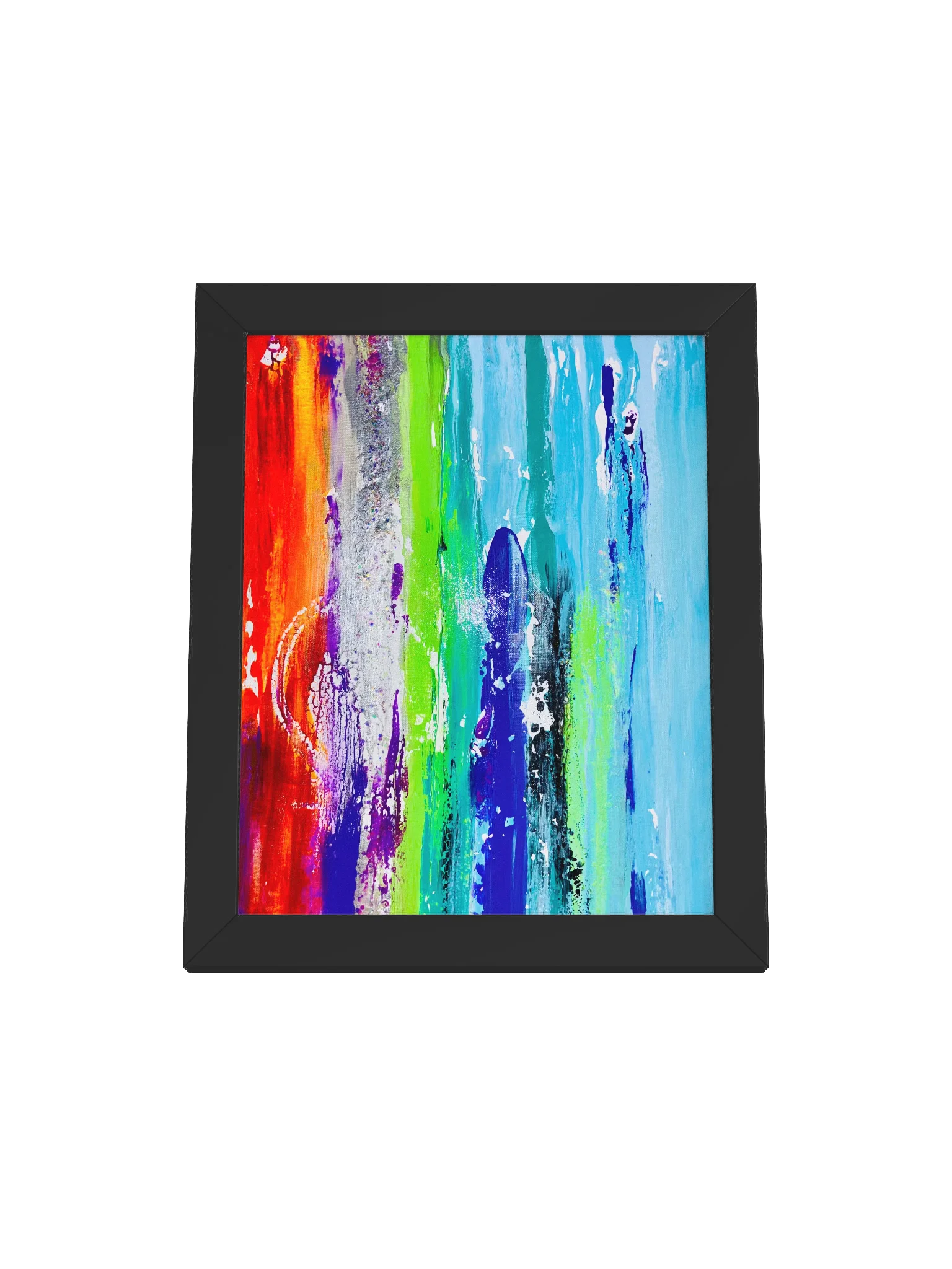 Screaming Rainbow Framed Poster Print product image (1)