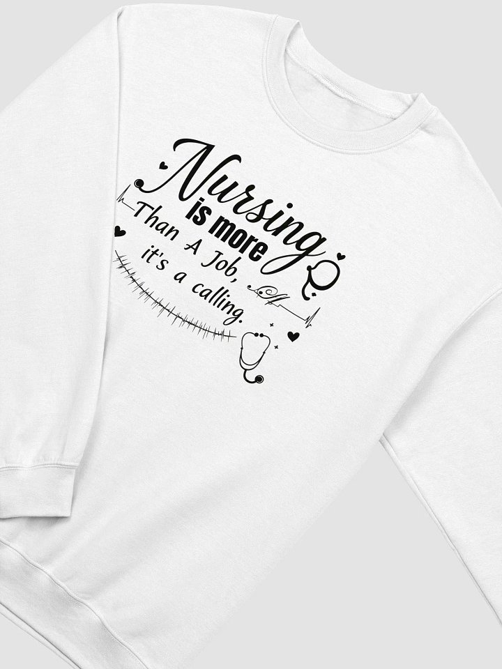 Nursing Calling Crewneck Sweatshirt product image (7)