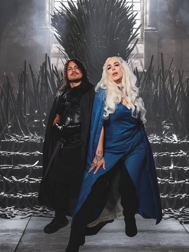 Part 1 of 2. No AI. Just photoshopping myself into scenes of Game of Thrones 🐉🔥❄️ @gameofthrones