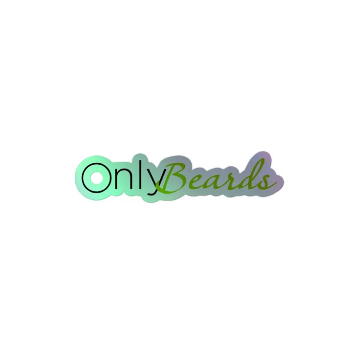 Only Beards Halo Sticker product image (2)