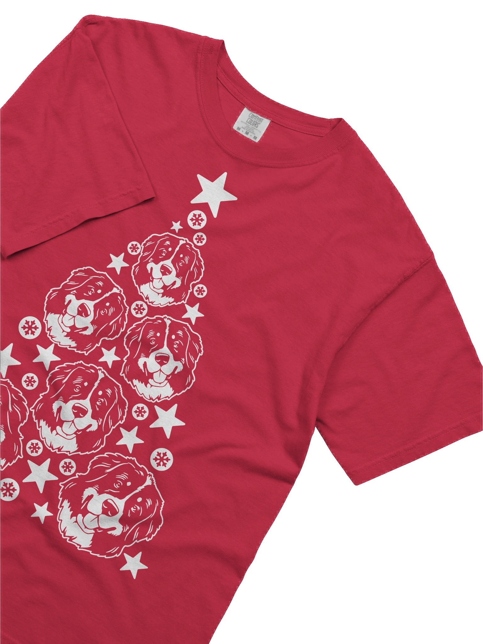 Bernese Mountain Dog Christmas Tree T-Shirt product image (7)