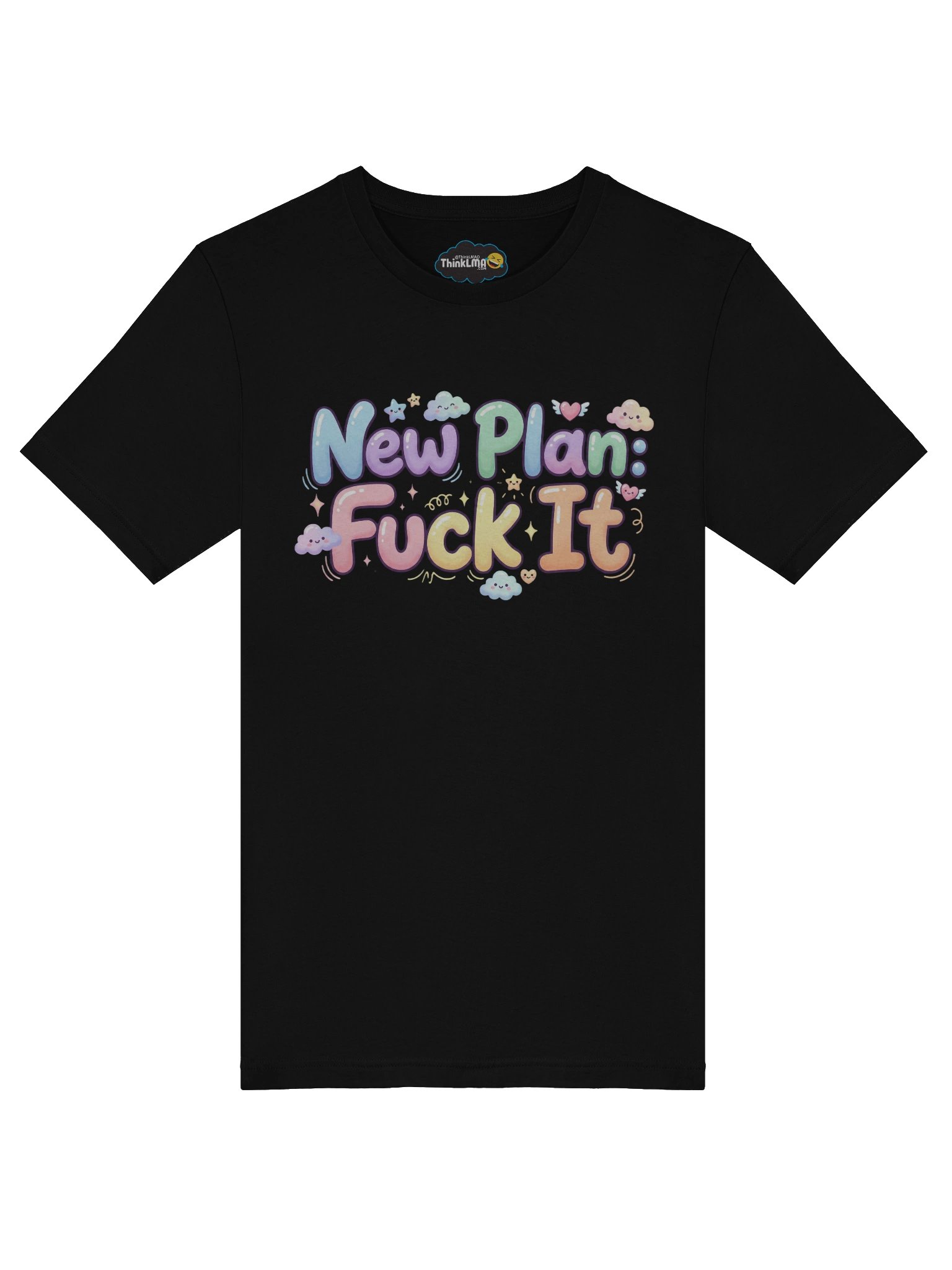 New Plan: F*ck It Kawaii Mood Reset Graphic Tee product image (22)