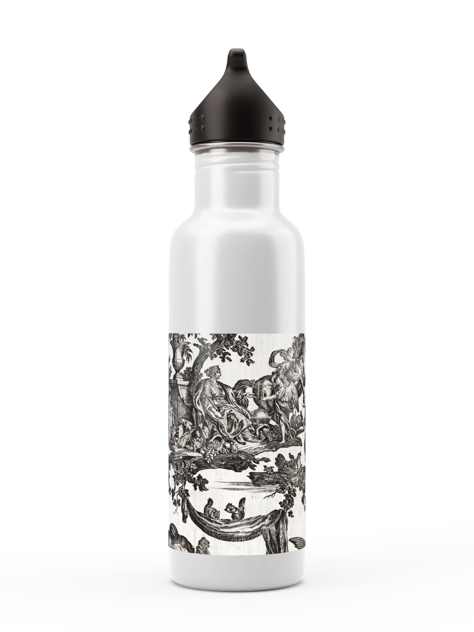 Vintage Tropical Toile Water Bottle product image (2)