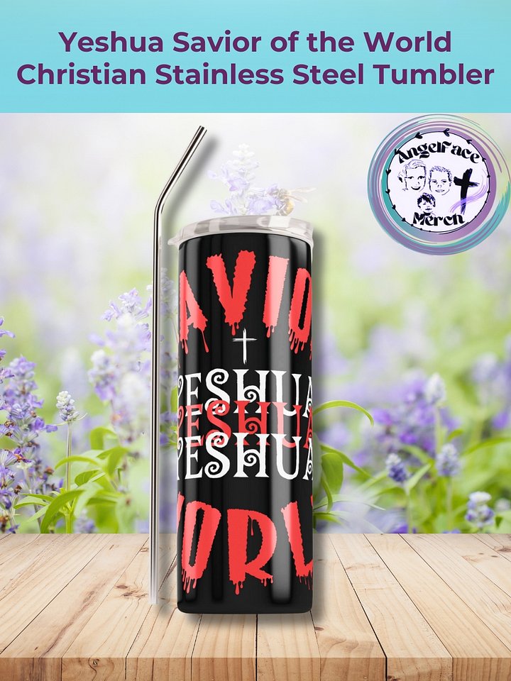YESHUA The Savior of the World Stainless Steel Tumbler product image (1)