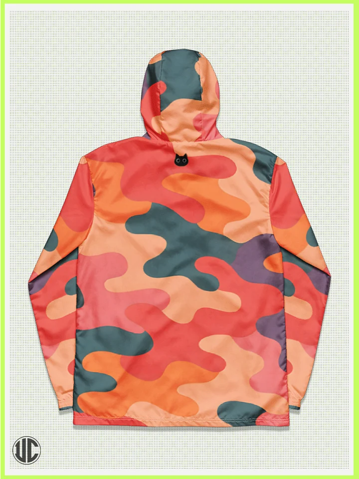 Becky's Coral Camo – Windbreaker product image (2)