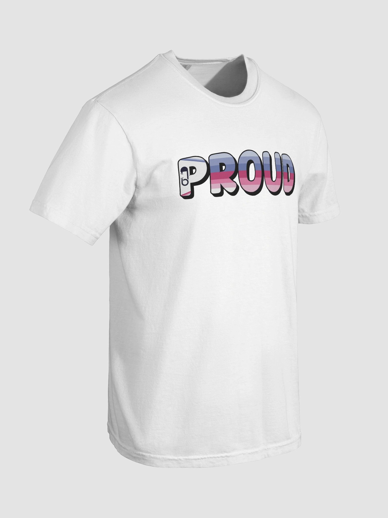The 'PROUD ABDL' T-Shirt - White product image (7)