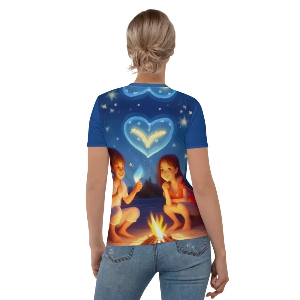 Novelty Puppy Love all over print tee product image (1)