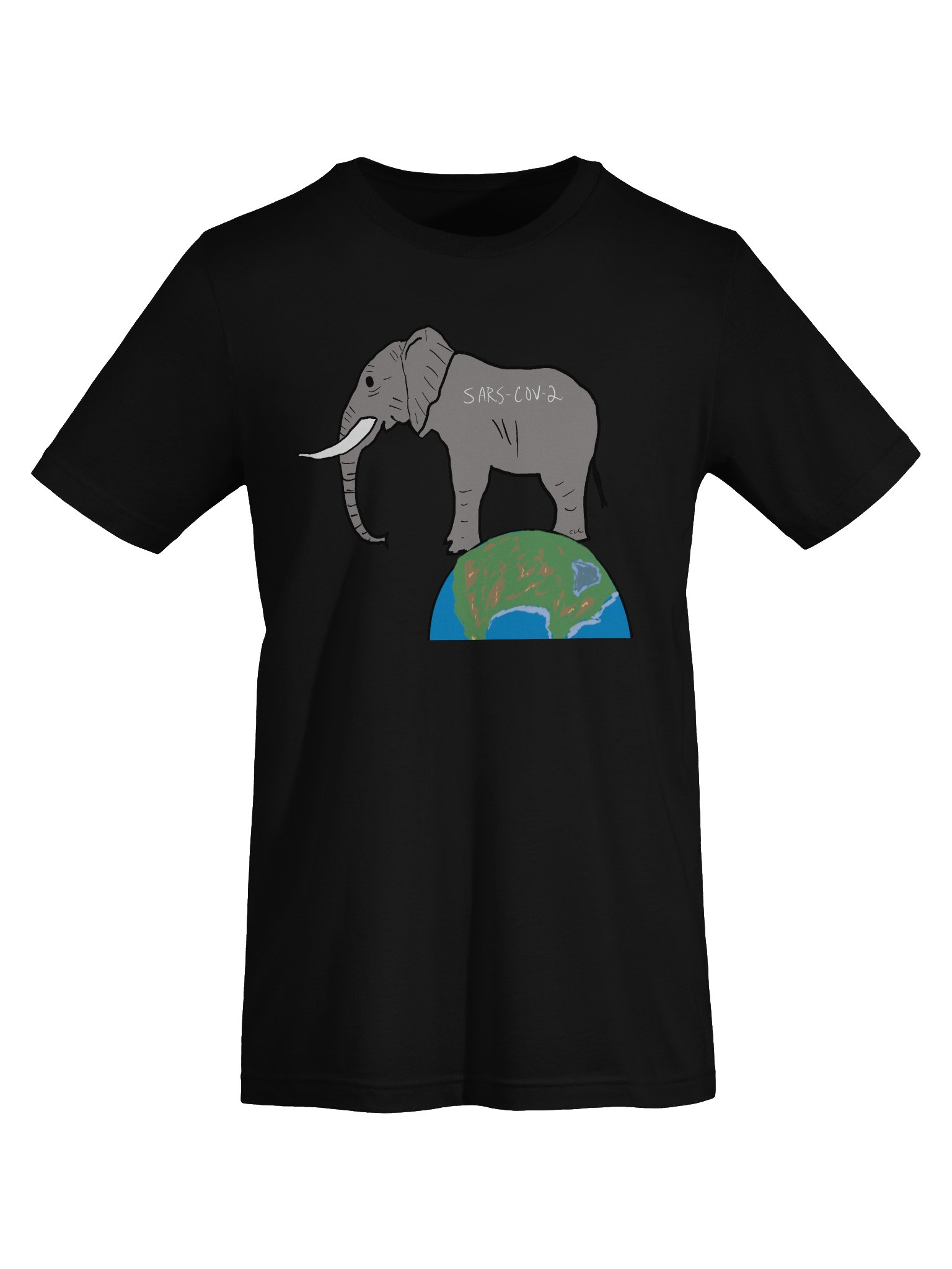 Elephant In The Room tee (covid) product image (7)
