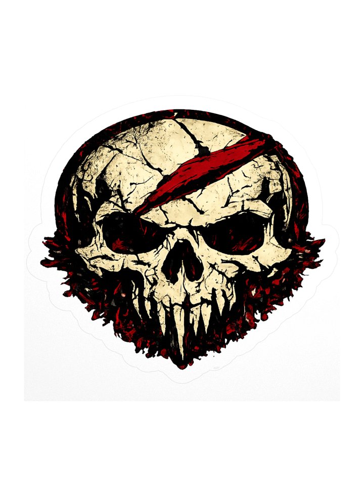 Cracked Resolve — Skull Mark product image (1)