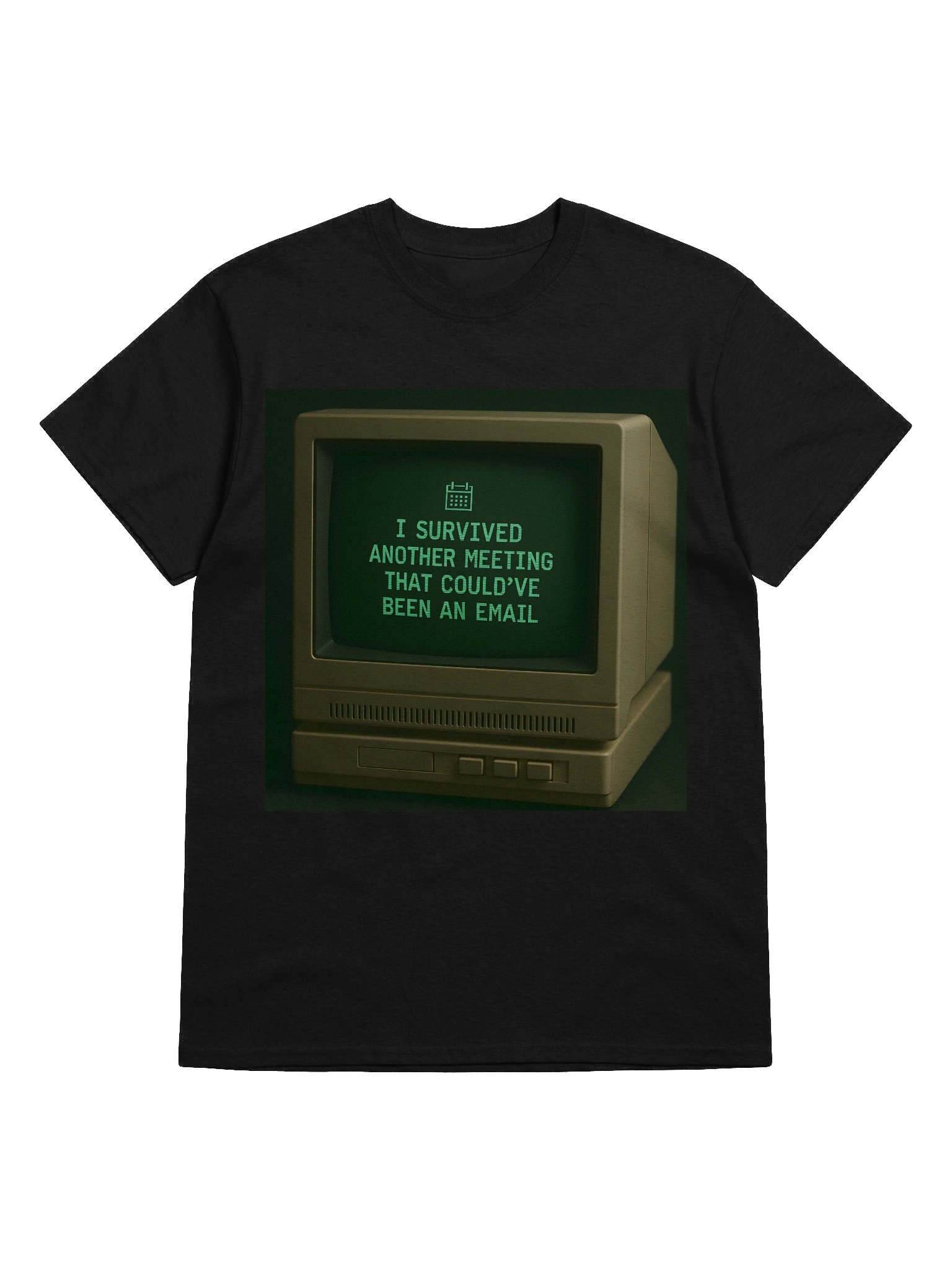 “I Survived Another Meeting” Retro Tee product image (4)
