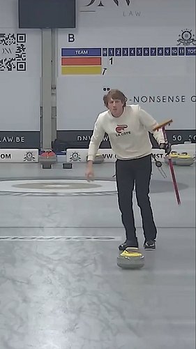 Christophe Devis goes for an interesting shot and makes it to get to the pin against Curdia.

#curling  #belgium #shorts #Sho...