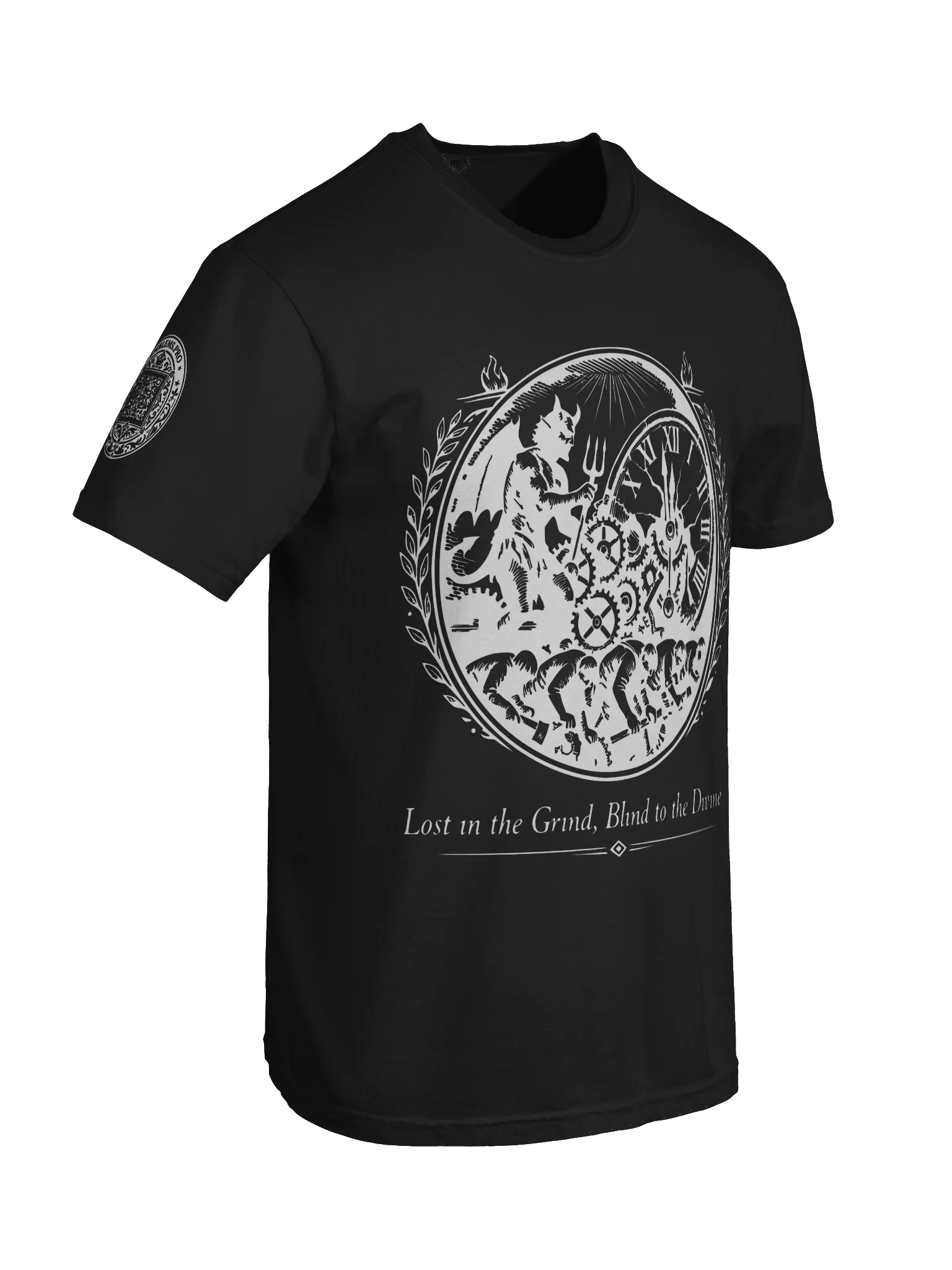 Lost in the Grind (White on Black/Color) product image (71)