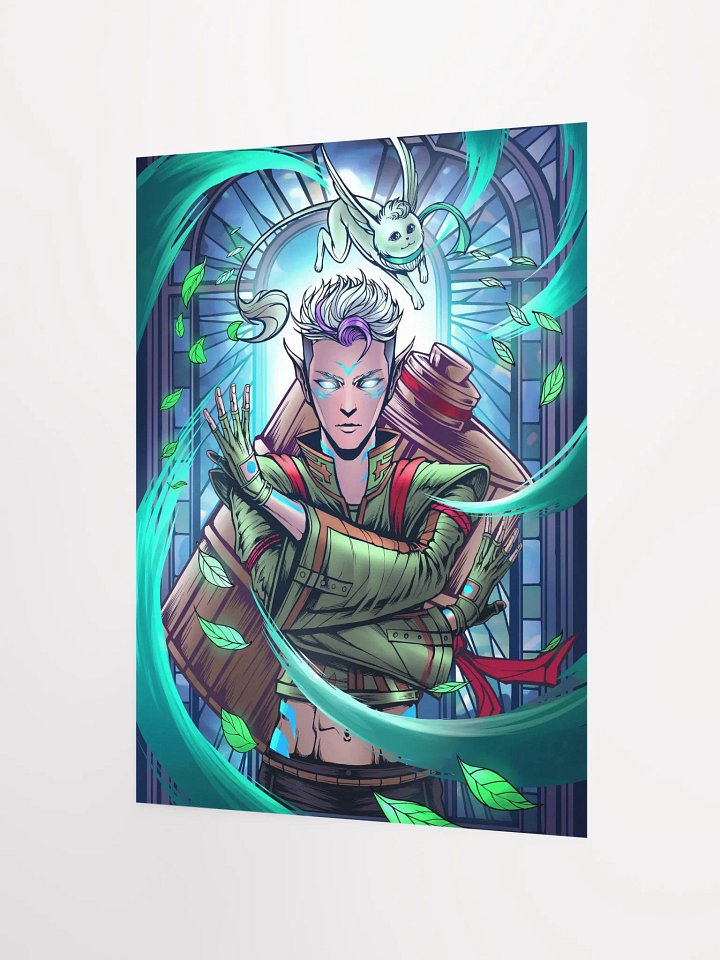 'A Depiction of The Fluttering Leaf' Matte Poster product image (5)