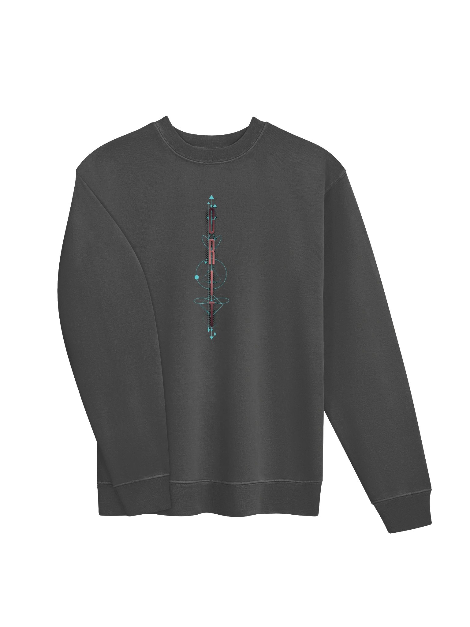 GRIT Neon Glyph Abstract Sweatshirt product image (34)