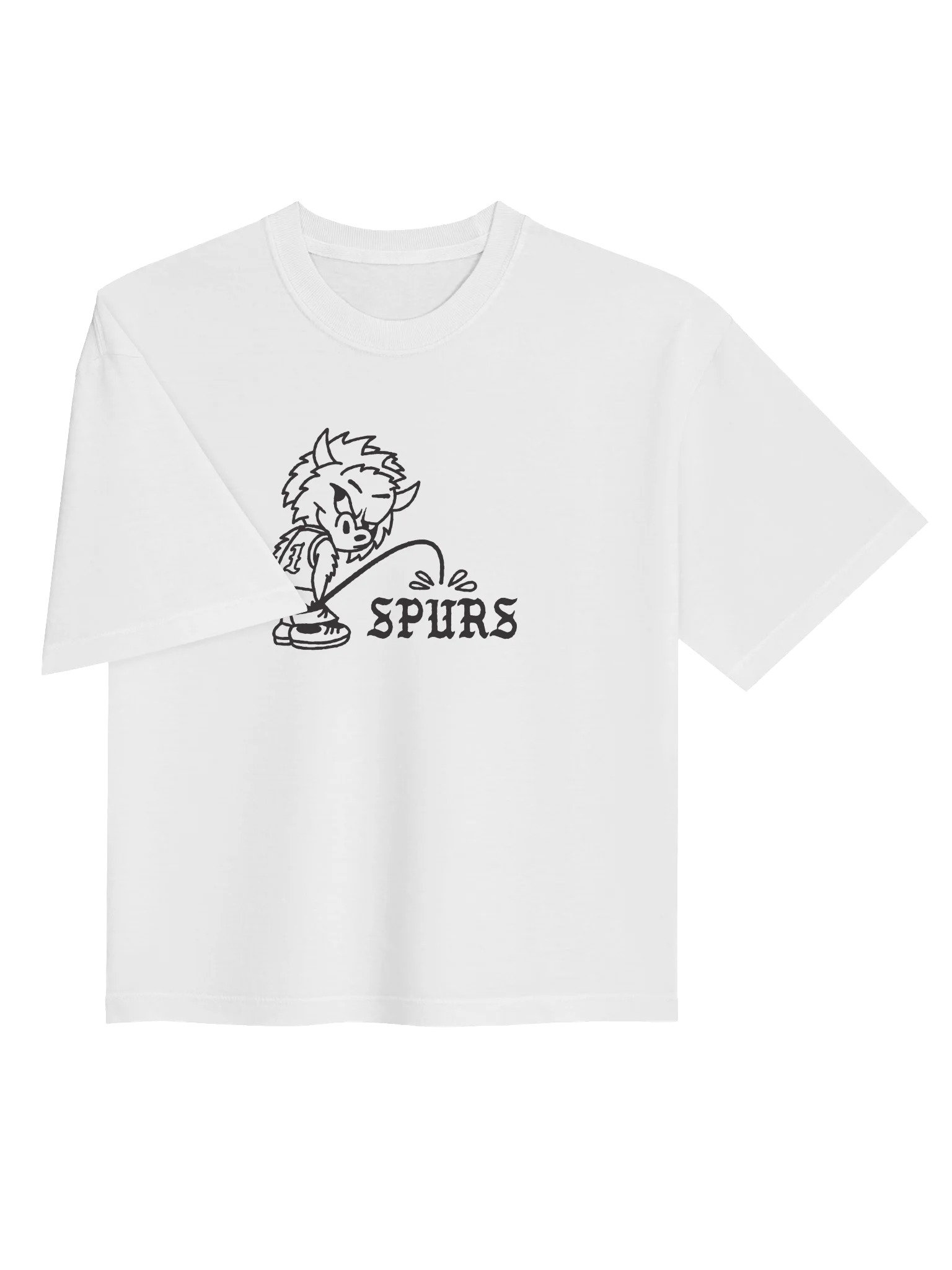 OKC vs. Spurs One Color Boxy Women's Tee product image (6)