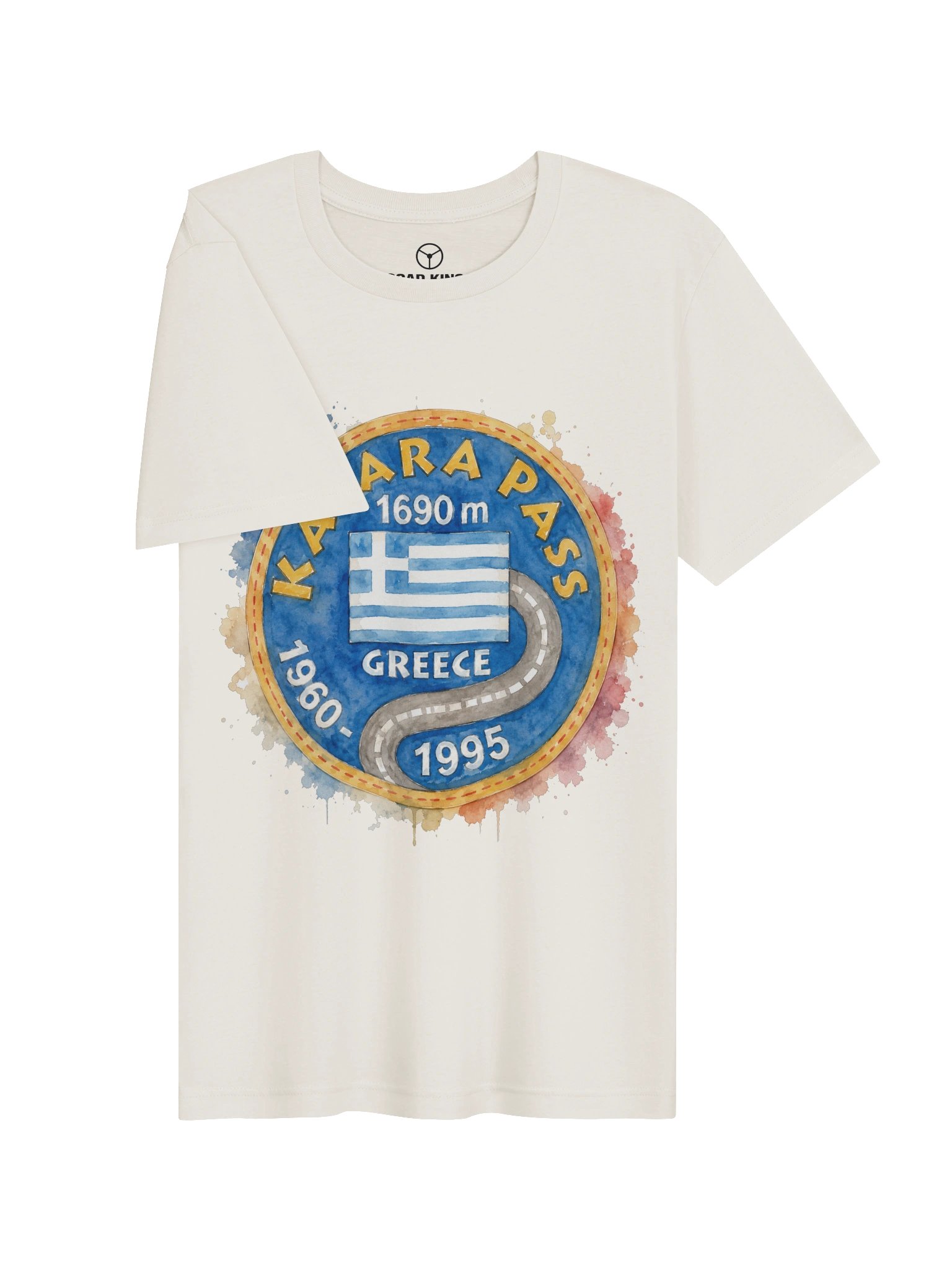 Katara Pass Greece – Vintage Road Badge product image (2)