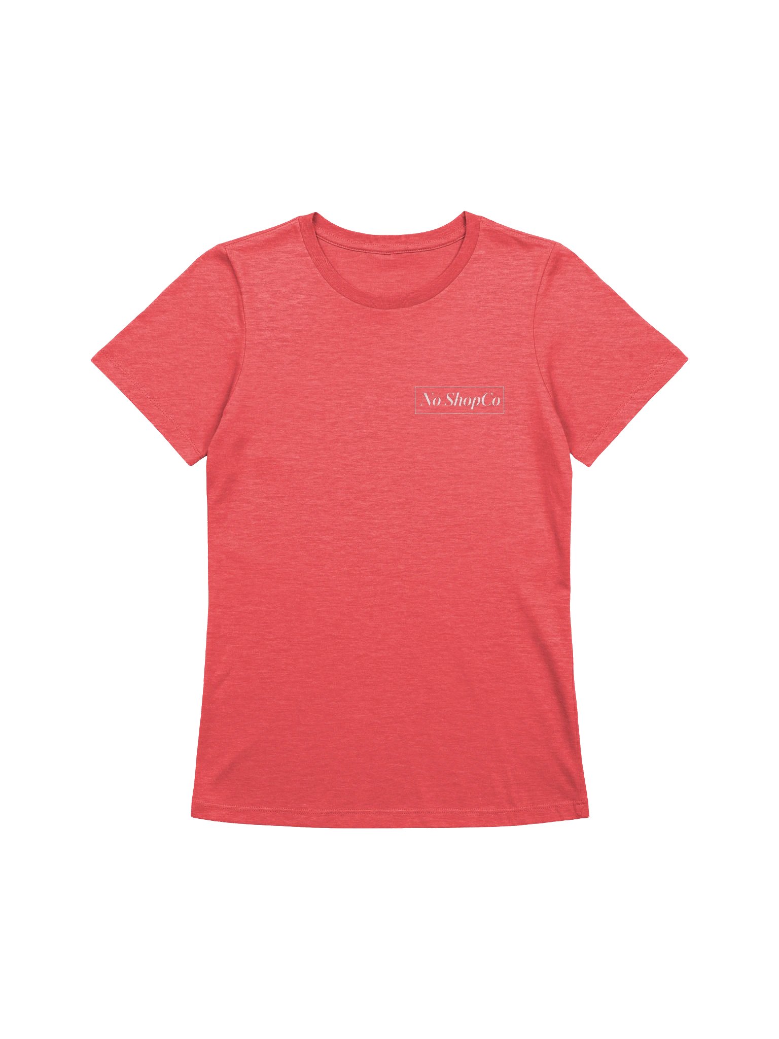 No ShopCo Women's Heather Red Tee product image (1)